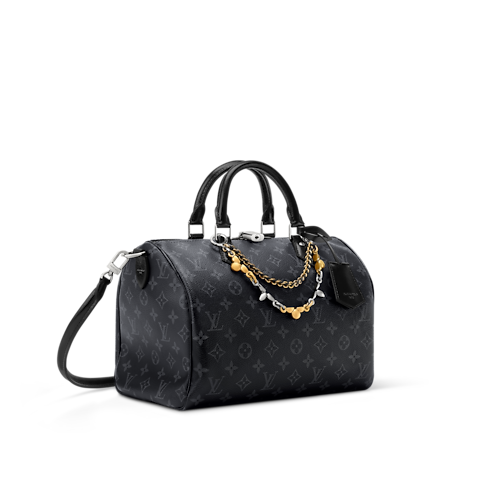 Speedy Soft 30 Monogram Eclipse Borse e Piccola Pelletteria Borse da Donna Icone LV | LOUIS VUITTON (Zoom prodotto)