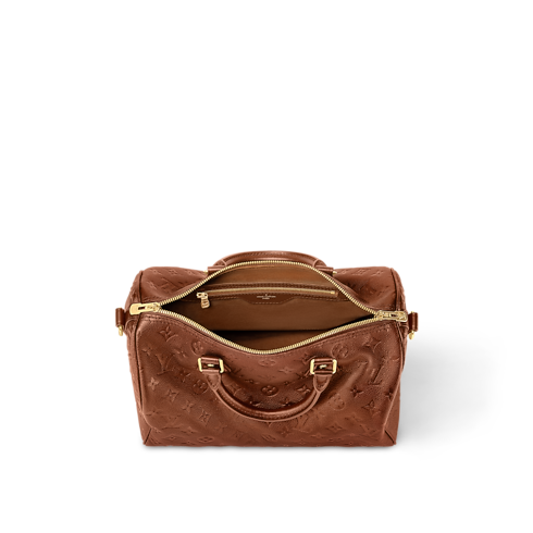 Speedy Soft 30 Pelle Monogram Empreinte Donna Borse da Donna Tutte le collezioni | LOUIS VUITTON (Zoom prodotto)