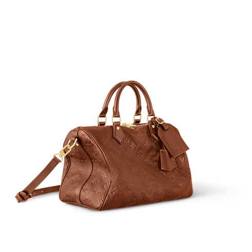 Speedy Soft 30 Pelle Monogram Empreinte Donna Borse da Donna Tutte le collezioni | LOUIS VUITTON (Zoom prodotto)