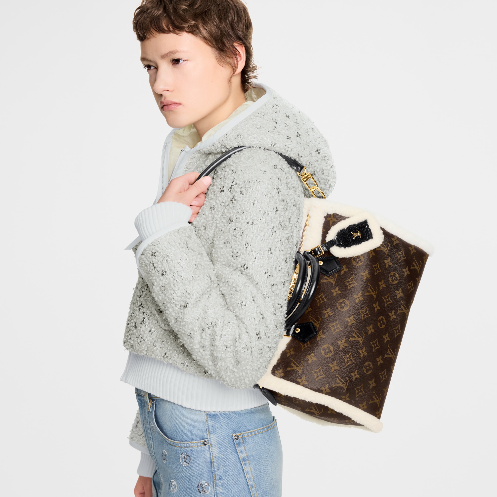 Speedy Bandoulière 20 H33 Borse e Piccola Pelletteria Borse da Donna Icone LV | LOUIS VUITTON (Zoom prodotto)
