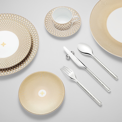 Splendor Set Of 2 Bread Plates Bauli, Viaggio e Casa Casa e Art de la Table Art de la Table | LOUIS VUITTON (Zoom prodotto)