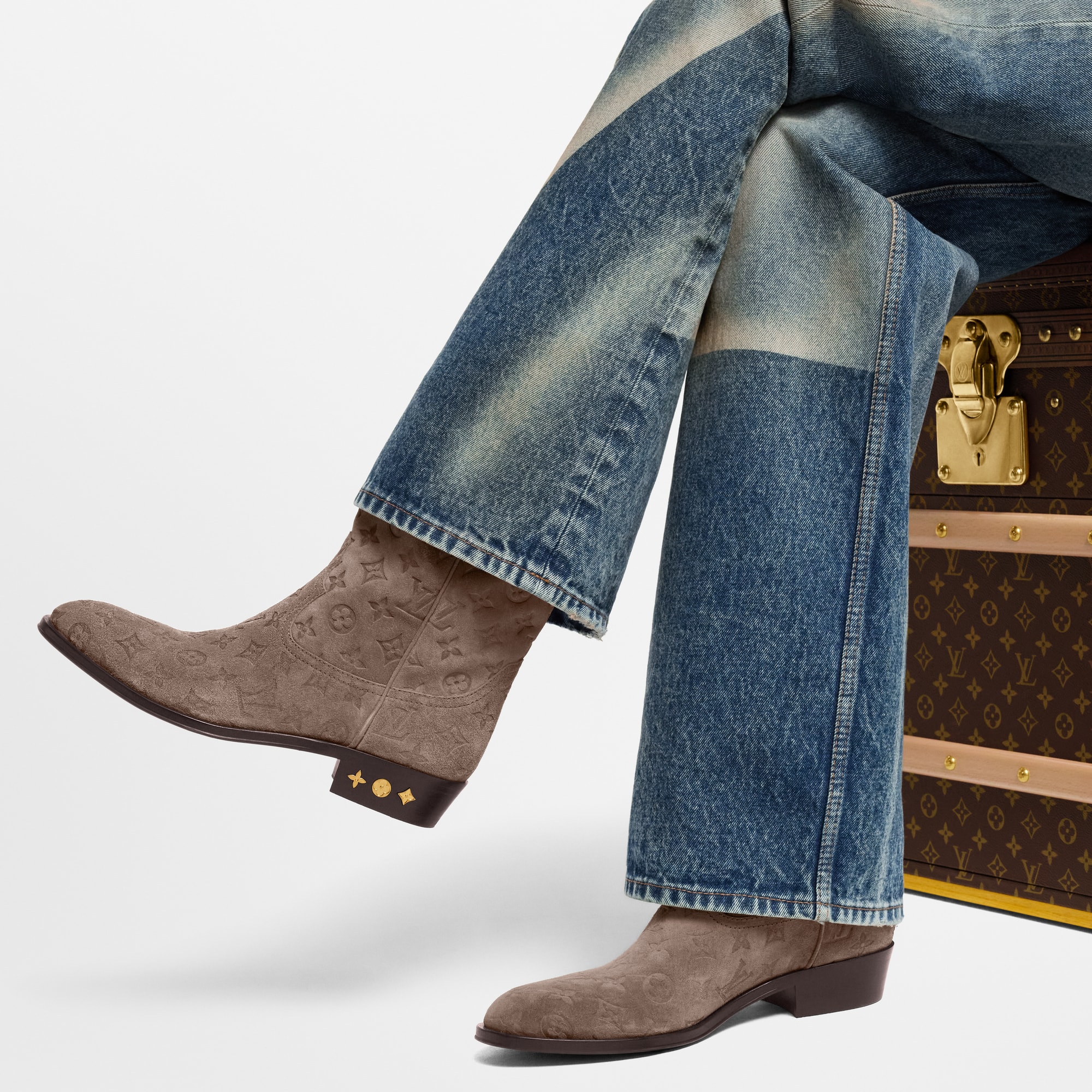 Stivale LV Rider  Uomo Calzature Stivali | LOUIS VUITTON (Zoom prodotto)