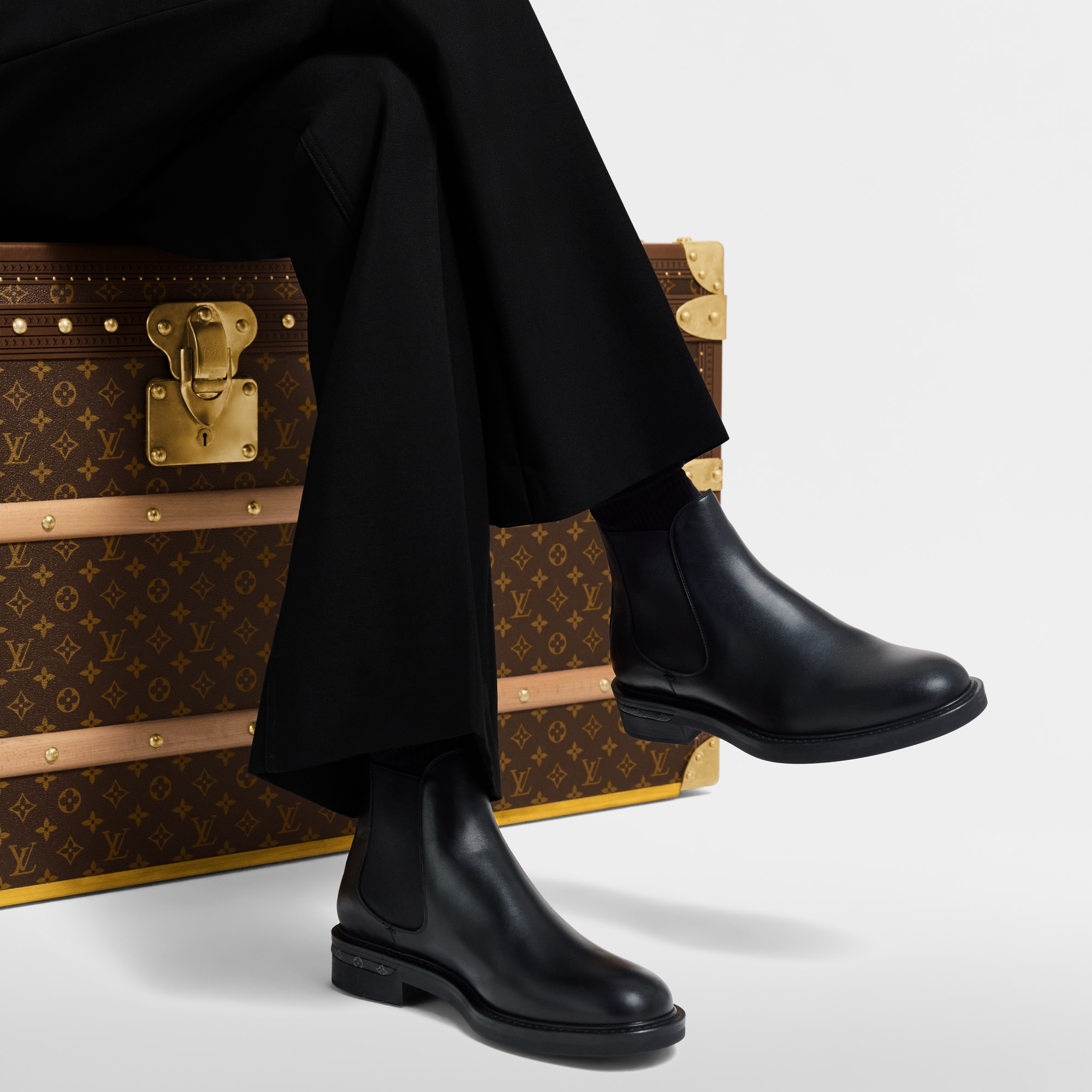 Stivaletto Chelsea LV City  Uomo Calzature Classico Contemporaneo | LOUIS VUITTON (Zoom prodotto)