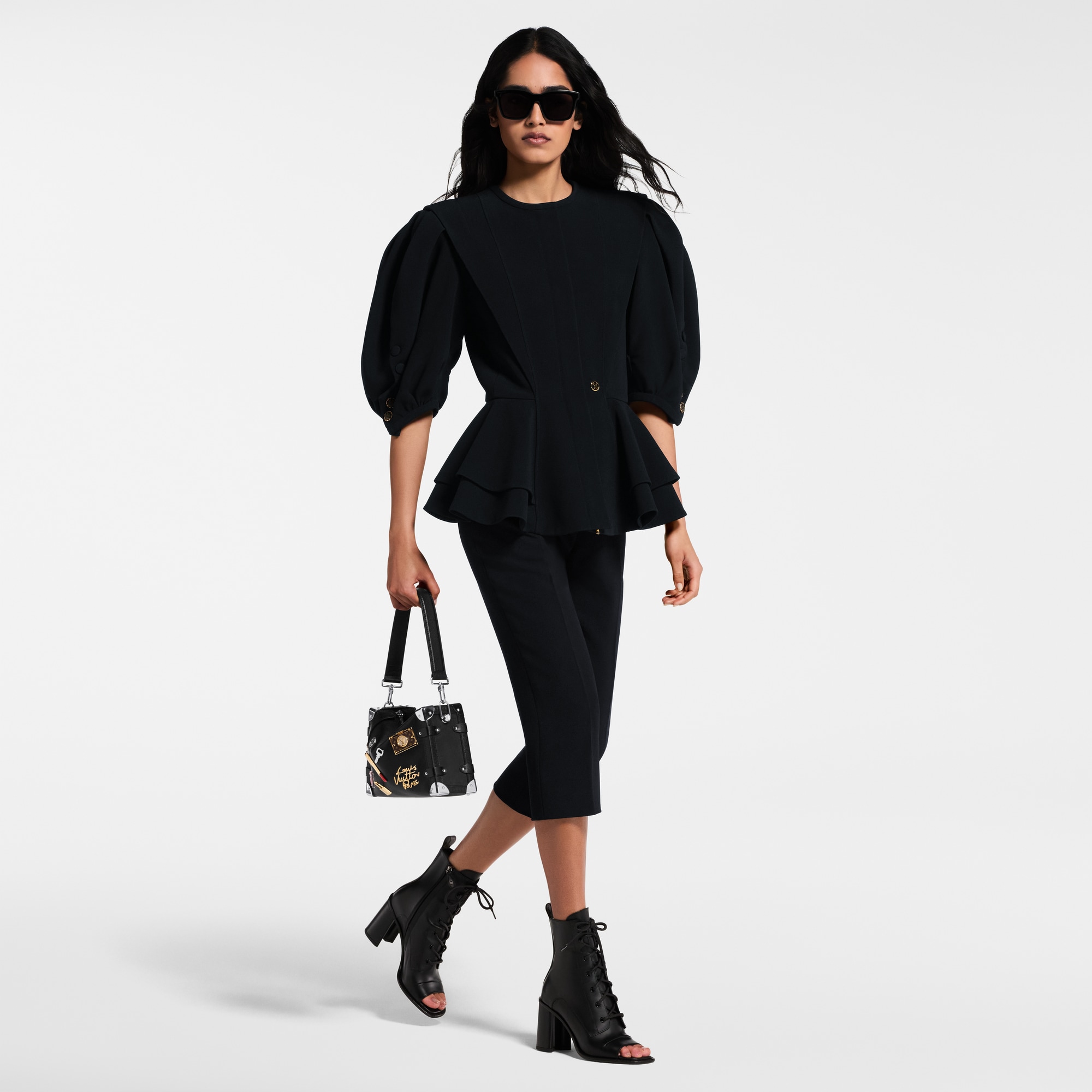 Stivaletto con punta aperta Berlin  Donna Calzature Stivali e Stivaletti | LOUIS VUITTON (Zoom prodotto)