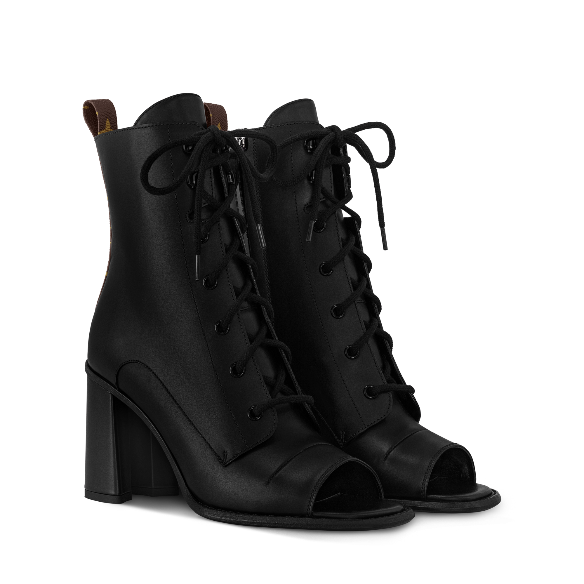 Stivaletto con punta aperta Berlin  Donna Calzature Stivali e Stivaletti | LOUIS VUITTON (Zoom prodotto)