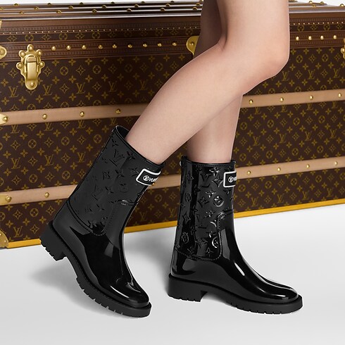 Stivaletto da pioggia basso Drops Donna Calzature Stivali e Stivaletti | LOUIS VUITTON (Zoom prodotto)