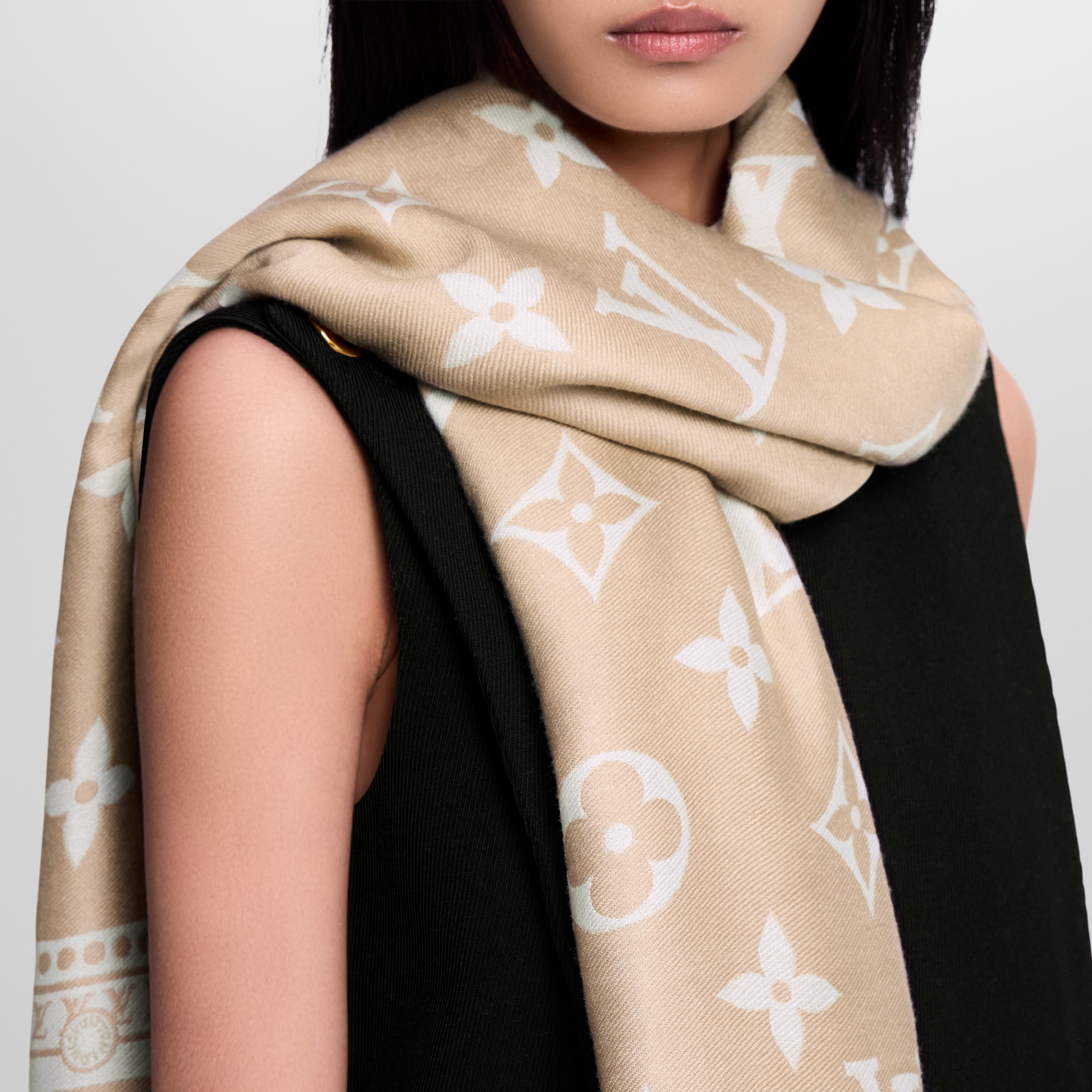 Stola Amazingram S00 Donna Accessori Scialli e Stole | LOUIS VUITTON (Zoom prodotto)