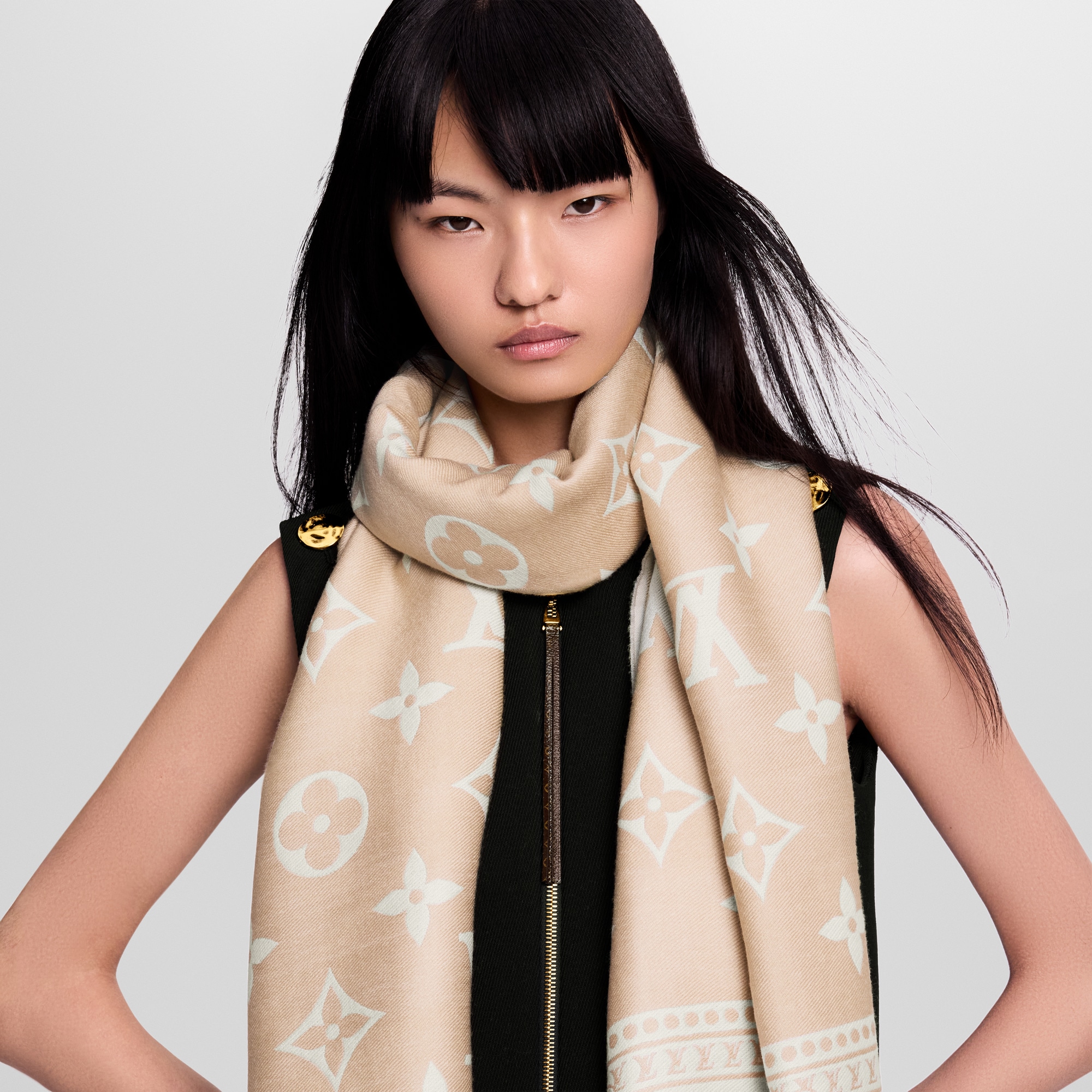 Stola Amazingram S00 Donna Accessori Scialli e Stole | LOUIS VUITTON (Zoom prodotto)
