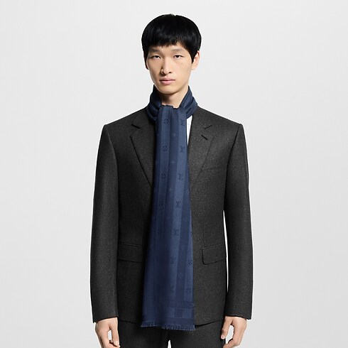 Stola Monogram Stripy S00 Uomo Accessori Sciarpe | LOUIS VUITTON (Zoom prodotto)