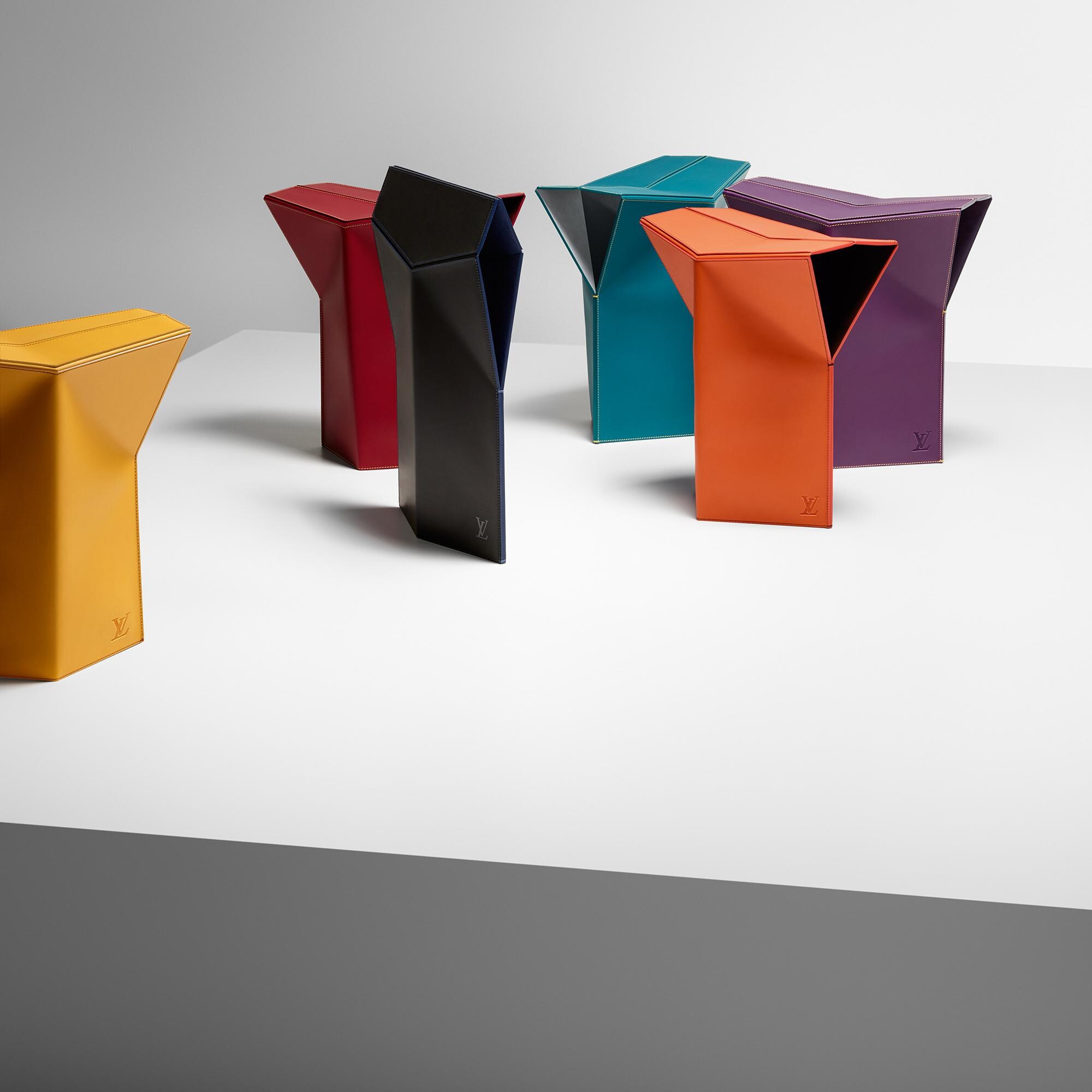 Stool di Atelier Oï  Bauli, Viaggio e Casa Casa e Art de la Table Mobili | LOUIS VUITTON (Zoom prodotto)