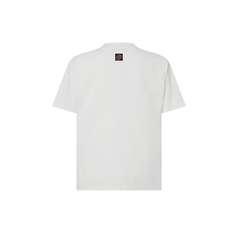 T-shirt a maniche corte con firma Uomo Abbigliamento T-Shirt e Polo | LOUIS VUITTON (Zoom prodotto)