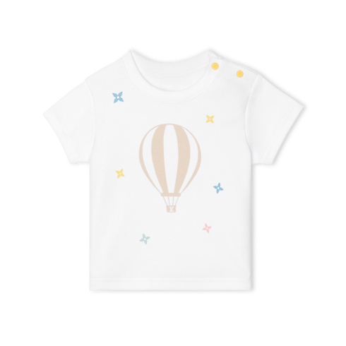 T-shirt a maniche corte con motivo Balloon S00 Regali Regali per Bambini } | LOUIS VUITTON (Zoom prodotto)