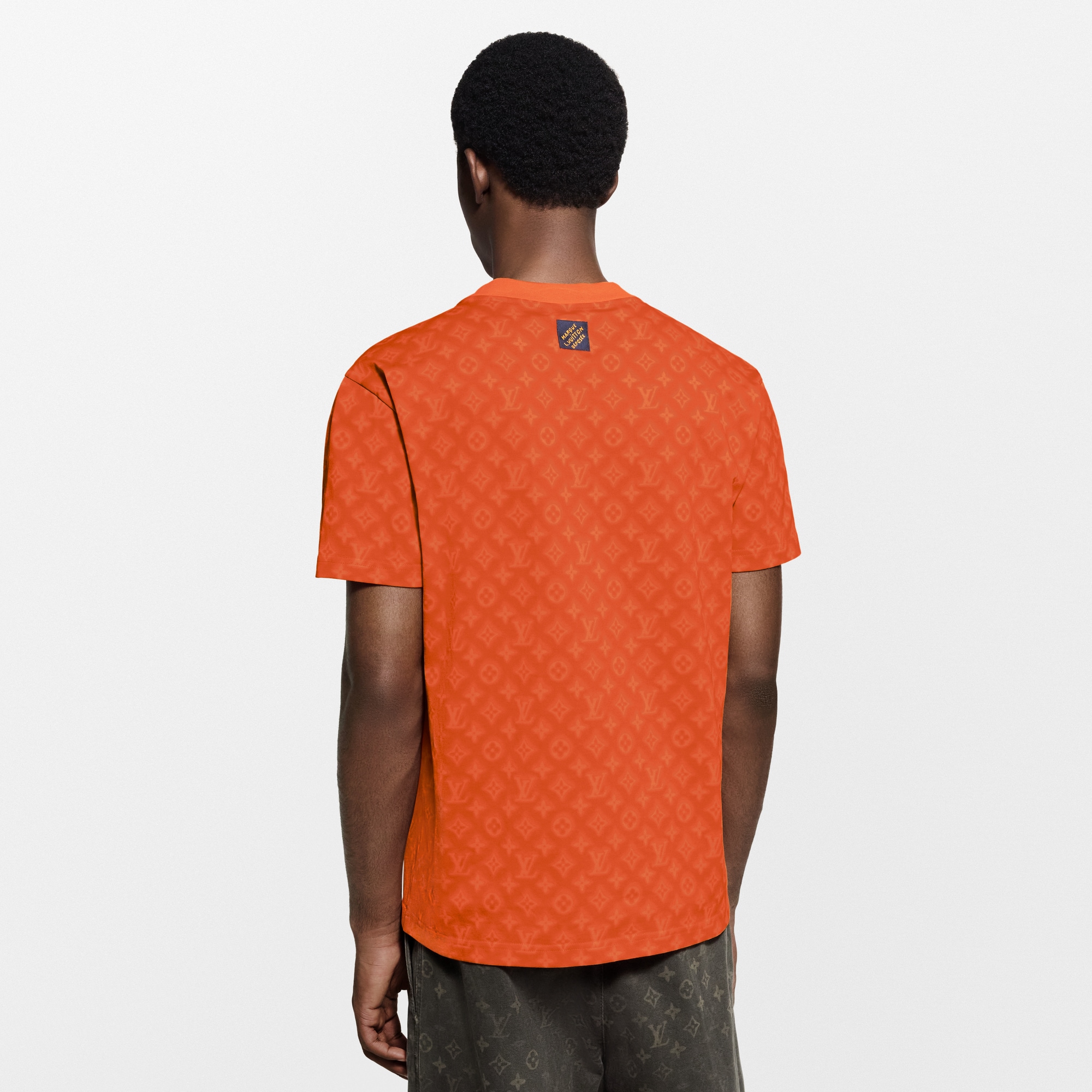 T-shirt a maniche corte con motivo Monogram  Uomo Abbigliamento T-Shirt e Polo | LOUIS VUITTON (Zoom prodotto)