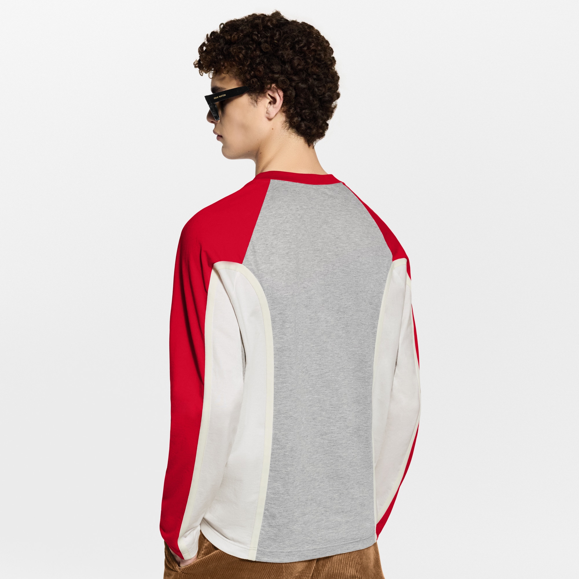 T-shirt a maniche lunghe con firma  Uomo Abbigliamento T-Shirt e Polo | LOUIS VUITTON (Zoom prodotto)