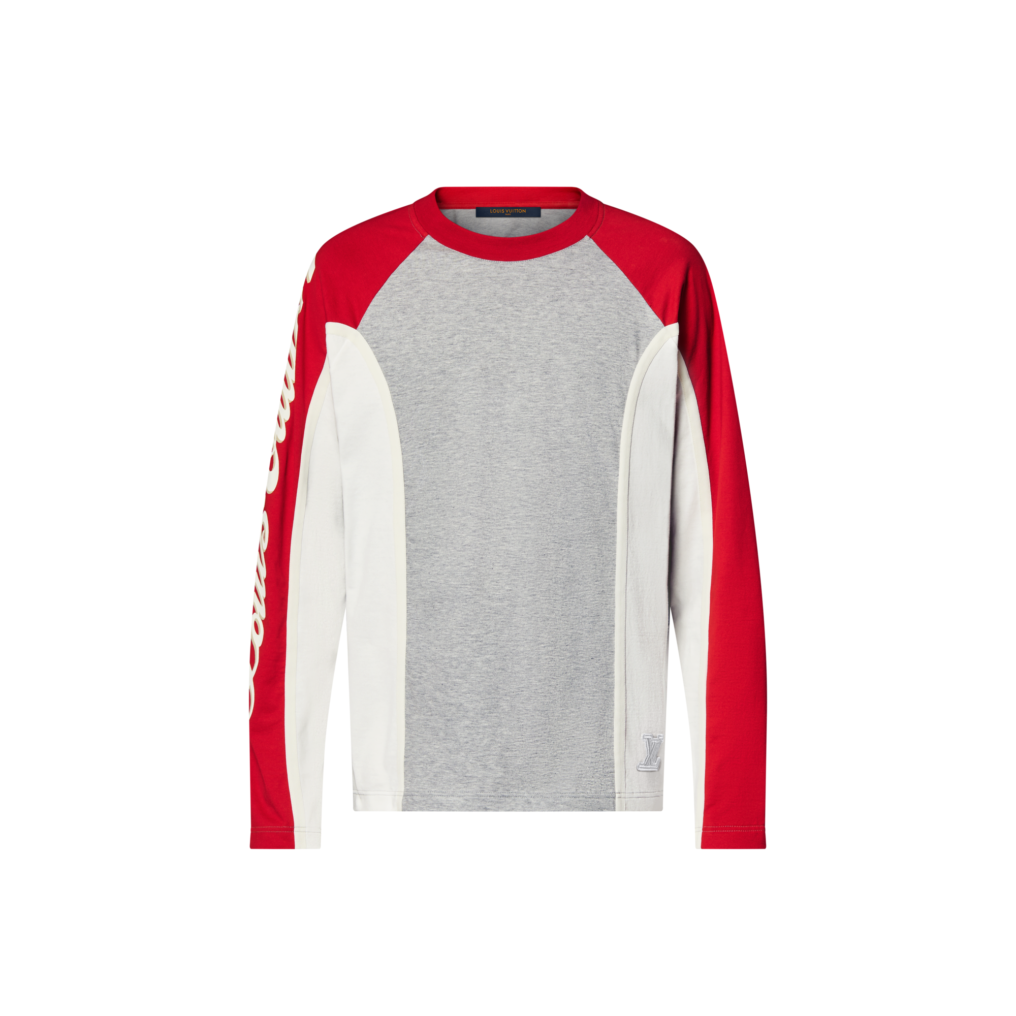 T-shirt a maniche lunghe con firma  Uomo Abbigliamento T-Shirt e Polo | LOUIS VUITTON (Zoom prodotto)
