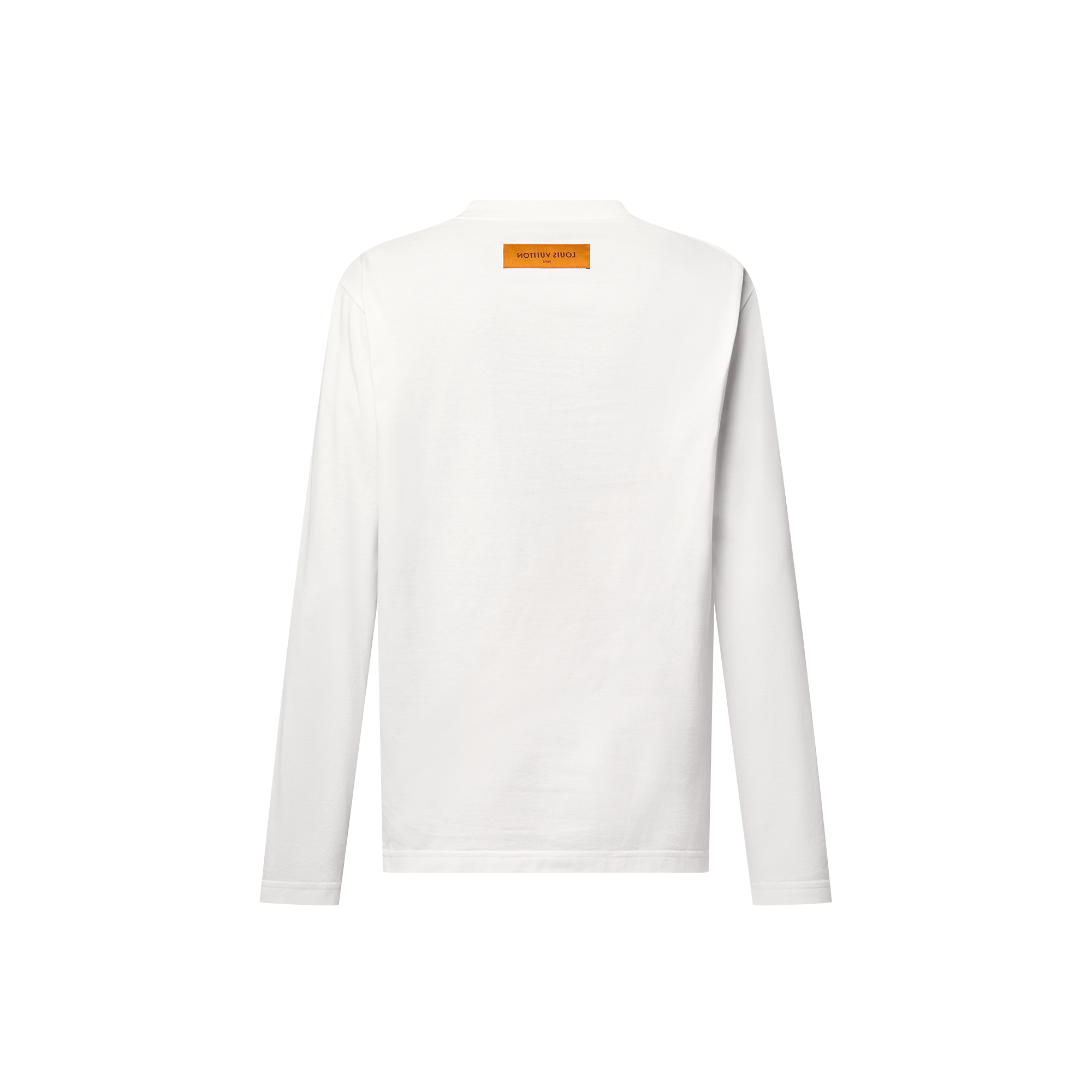 T-shirt a maniche lunghe con iniziali LV impresse  Uomo Abbigliamento T-Shirt e Polo | LOUIS VUITTON (Zoom prodotto)