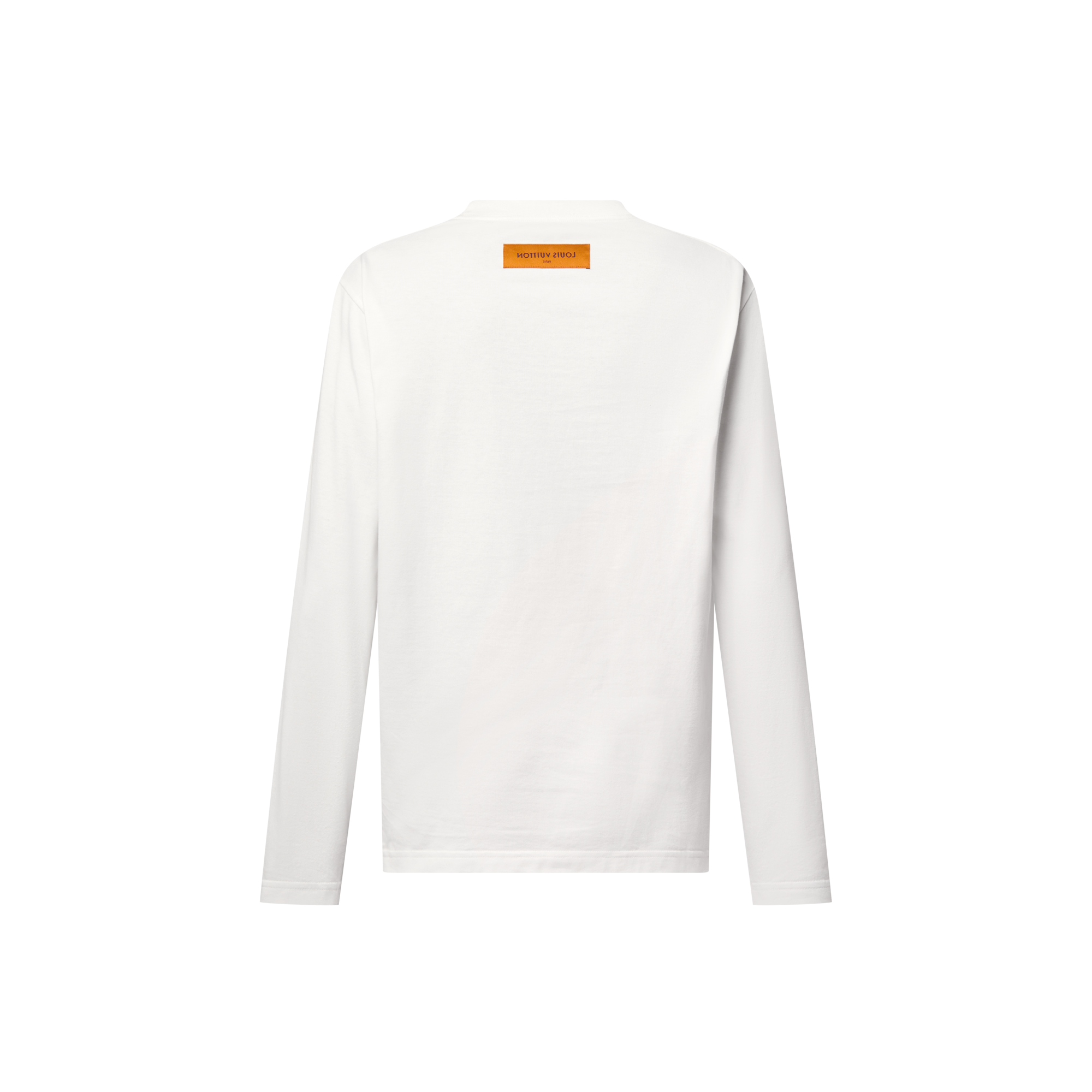 T-shirt a maniche lunghe con iniziali LV impresse  Uomo Abbigliamento T-Shirt e Polo | LOUIS VUITTON (Zoom prodotto)
