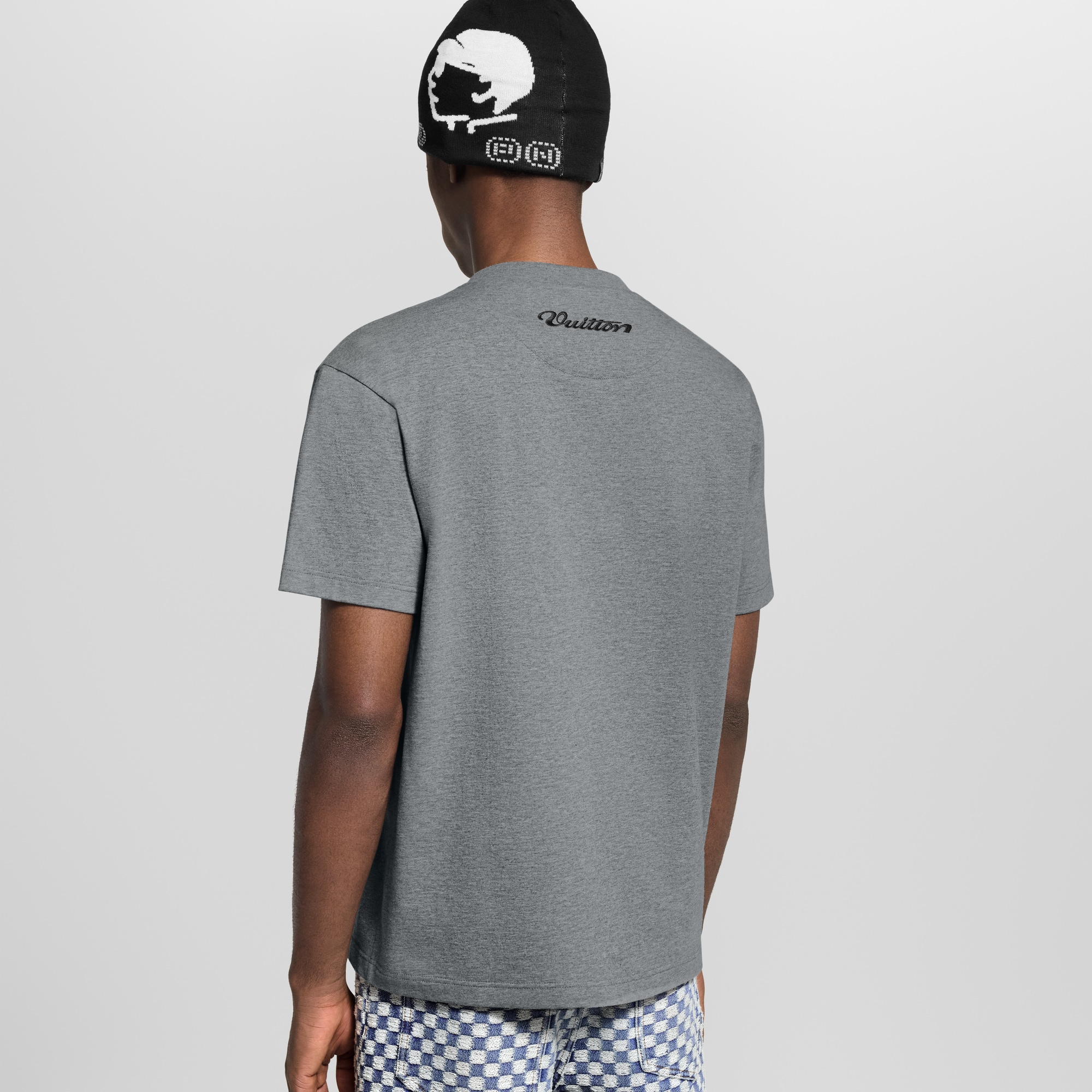 T-shirt con applicazione grafica  Uomo Abbigliamento T-Shirt e Polo | LOUIS VUITTON (Zoom prodotto)