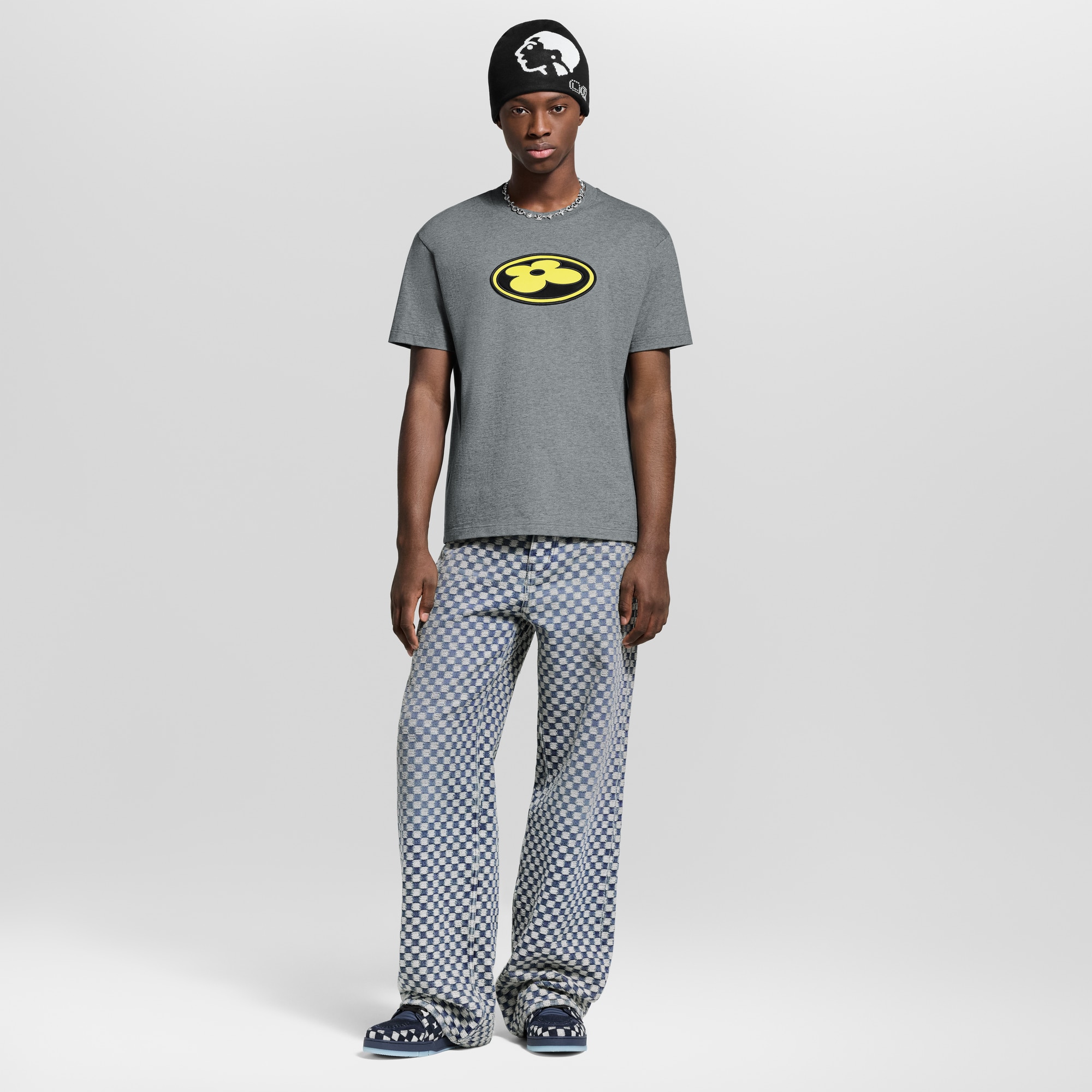 T-shirt con applicazione grafica  Uomo Abbigliamento T-Shirt e Polo | LOUIS VUITTON (Zoom prodotto)