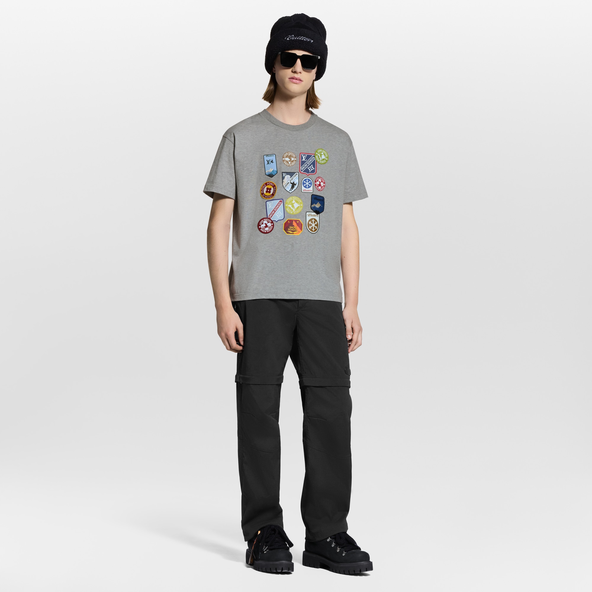 T-shirt con applicazioni iconiche  Uomo Abbigliamento T-Shirt e Polo | LOUIS VUITTON (Zoom prodotto)