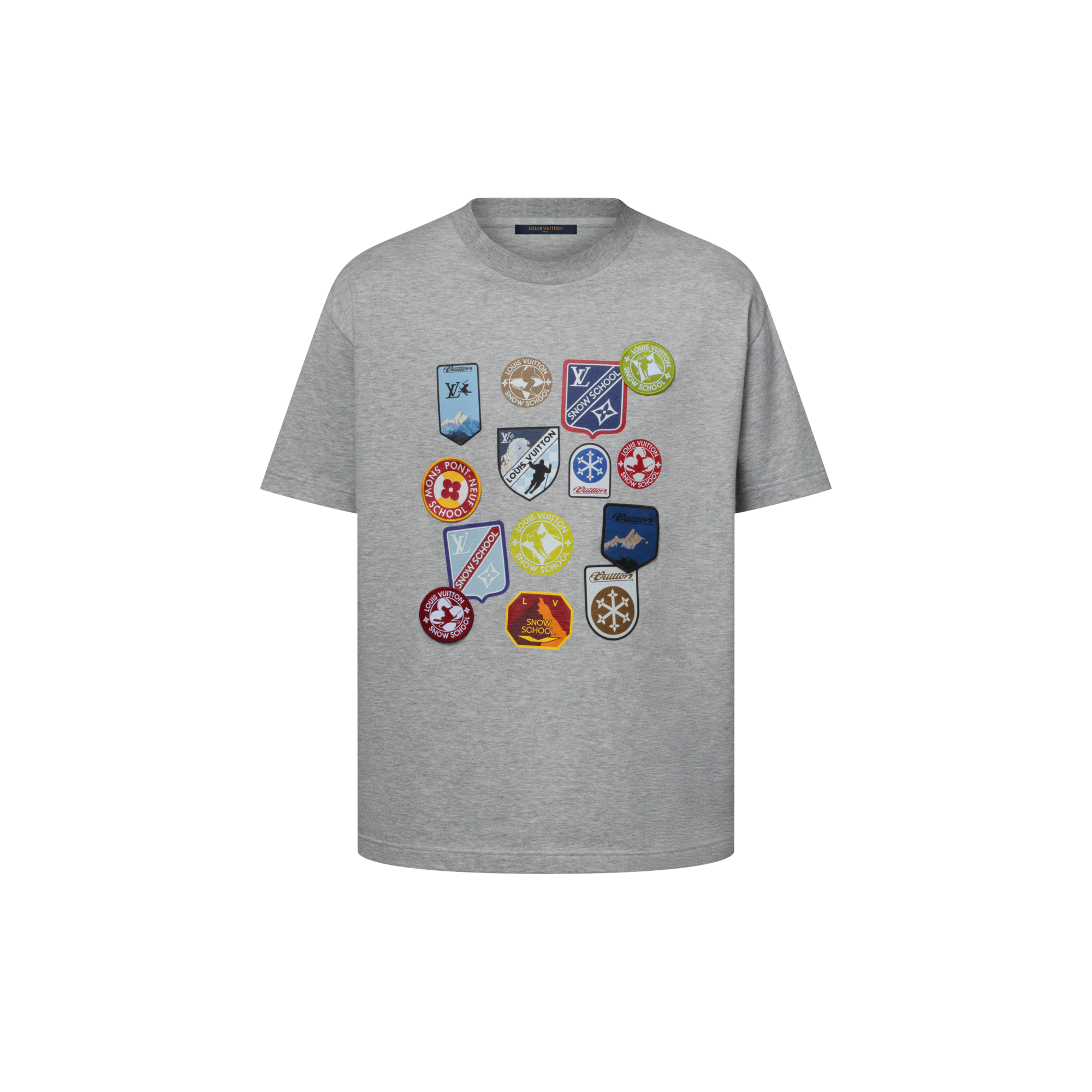 T-shirt con applicazioni iconiche  Uomo Abbigliamento T-Shirt e Polo | LOUIS VUITTON (Zoom prodotto)