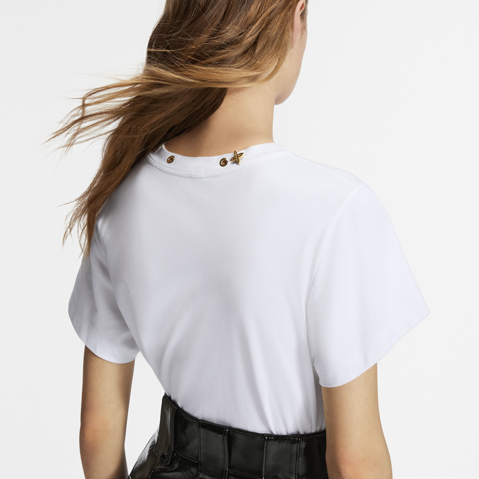 T-shirt con cinturino laterale  Donna Abbigliamento Camicie e T-Shirt | LOUIS VUITTON (Zoom prodotto)