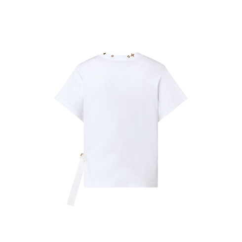 T-shirt con cinturino laterale Donna Abbigliamento Camicie e T-Shirt | LOUIS VUITTON (Zoom prodotto)