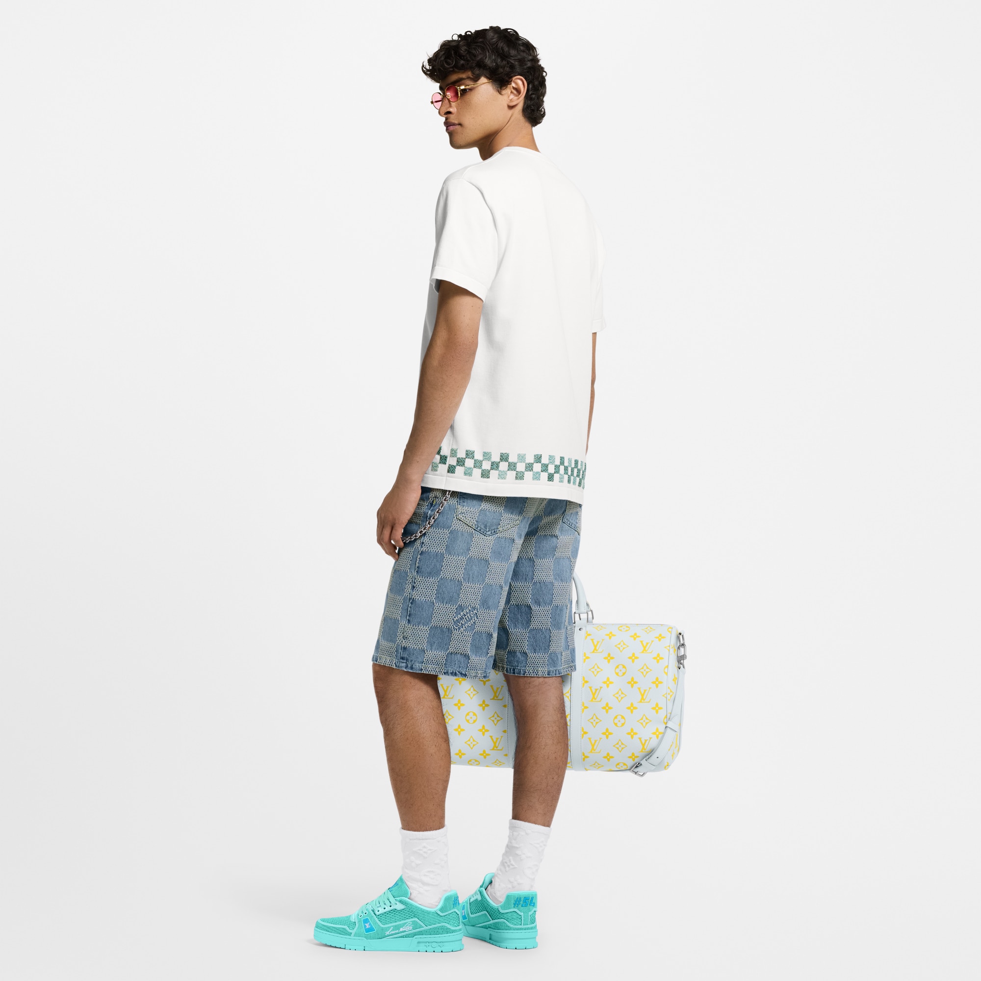 T-shirt con decori  Uomo Abbigliamento Maglieria e Felpe | LOUIS VUITTON (Zoom prodotto)
