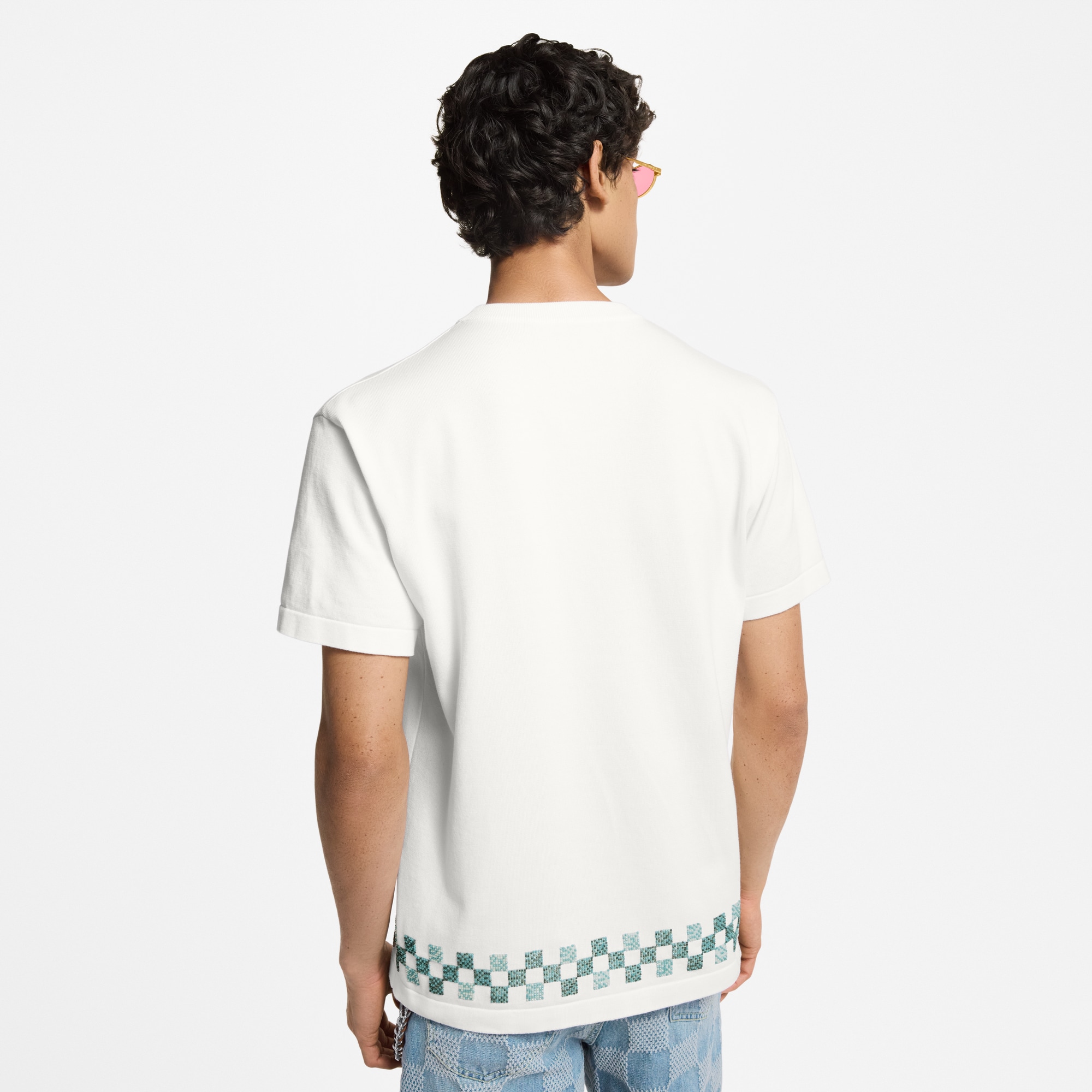 T-shirt con decori  Uomo Abbigliamento Maglieria e Felpe | LOUIS VUITTON (Zoom prodotto)