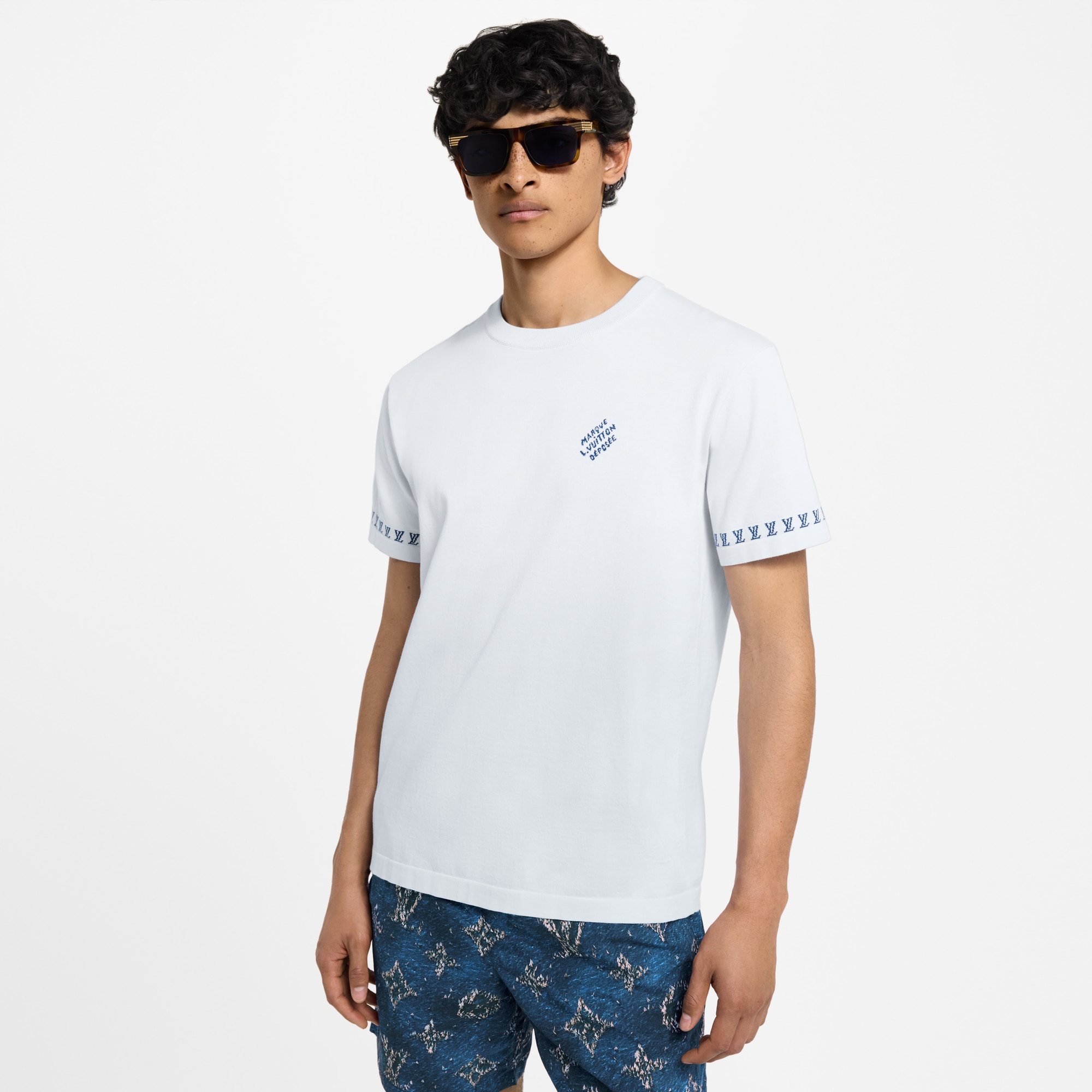 T-shirt con dettagli iconici  Uomo Abbigliamento Tutti i Capi di Abbigliamento | LOUIS VUITTON (Zoom prodotto)