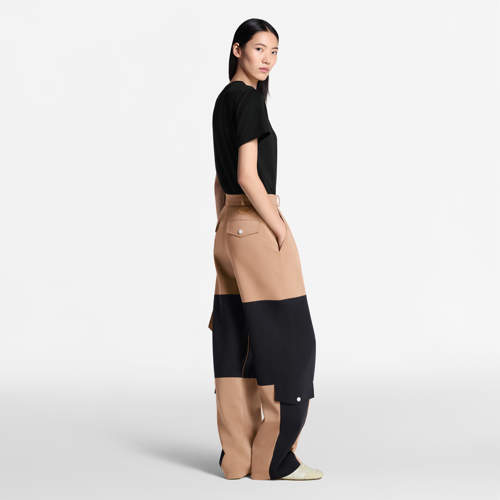 T-shirt con firma in corsivo  Donna Abbigliamento Camicie e T-Shirt | LOUIS VUITTON (Zoom prodotto)