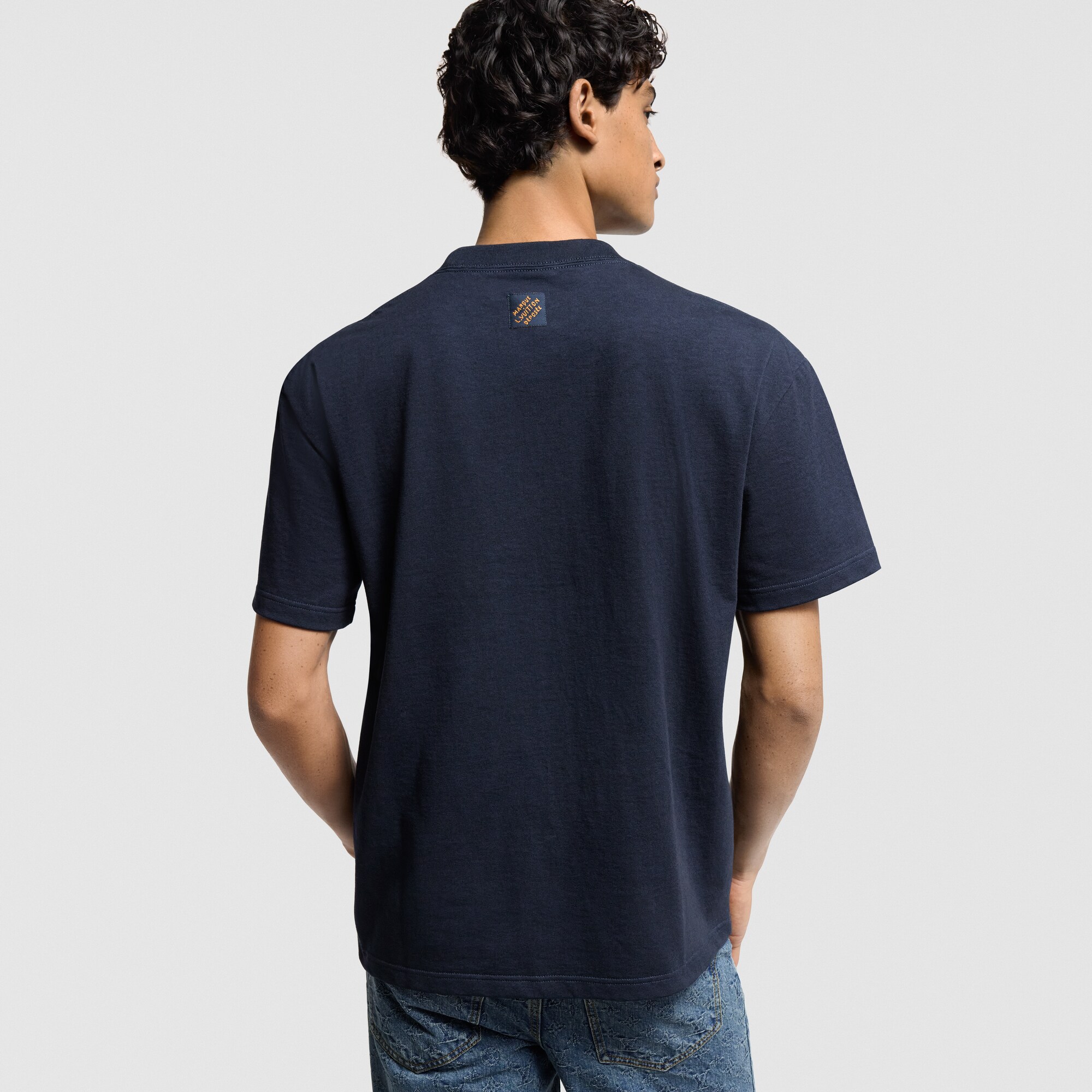 T-shirt con firma LV Vers ricamata  Uomo Abbigliamento T-Shirt e Polo | LOUIS VUITTON (Zoom prodotto)