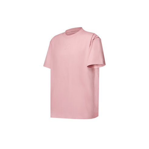 T-shirt con iniziali LV impresse Uomo Abbigliamento T-Shirt e Polo | LOUIS VUITTON (Zoom prodotto)