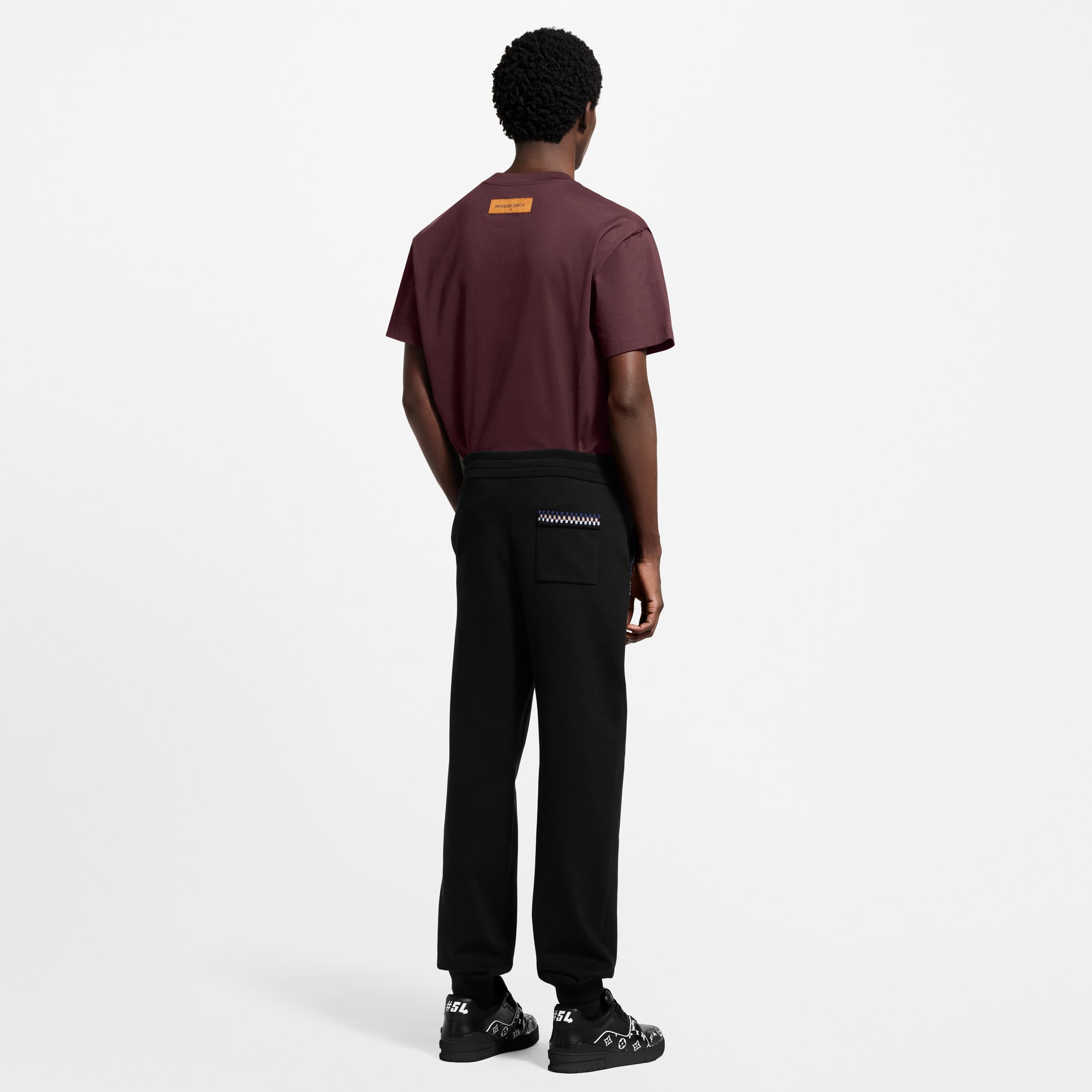 T-shirt con iniziali LV impresse  Uomo Abbigliamento T-Shirt e Polo | LOUIS VUITTON (Zoom prodotto)