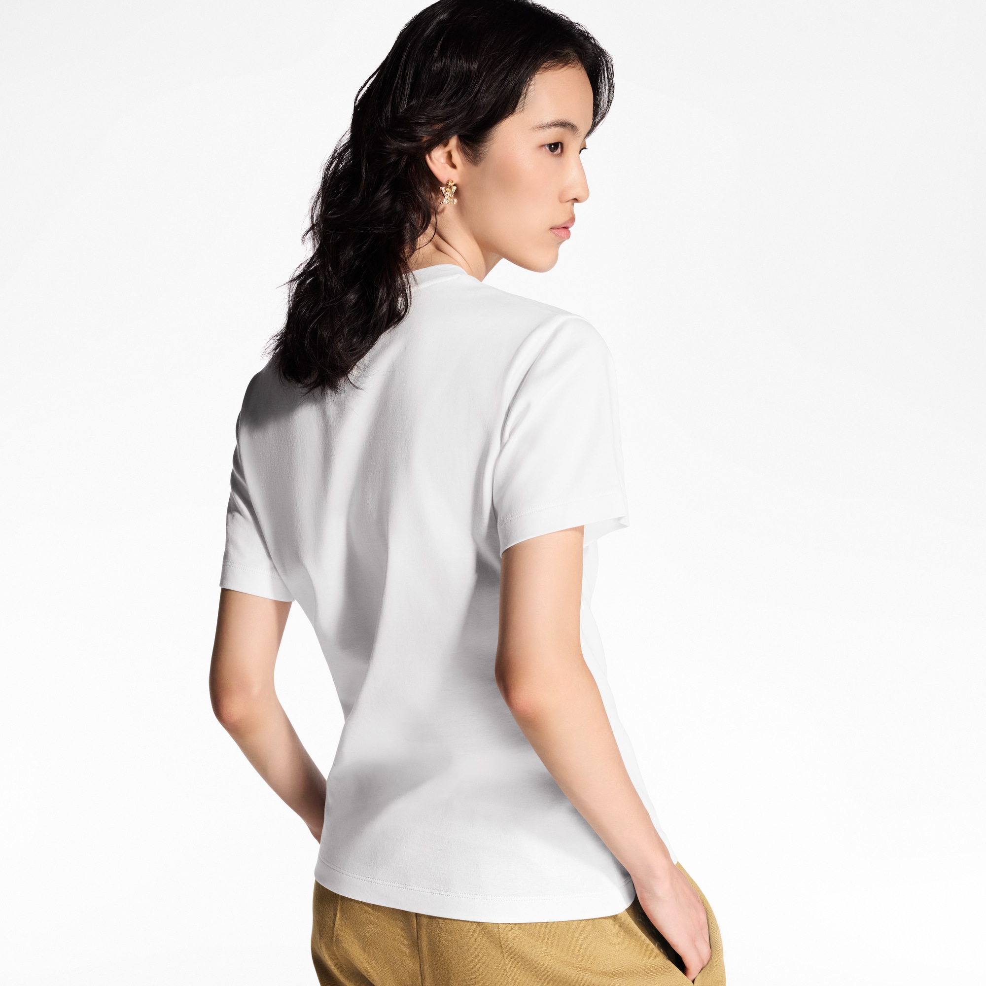 T-shirt con motivo di pappagallo  Donna Abbigliamento Camicie e T-Shirt | LOUIS VUITTON (Zoom prodotto)