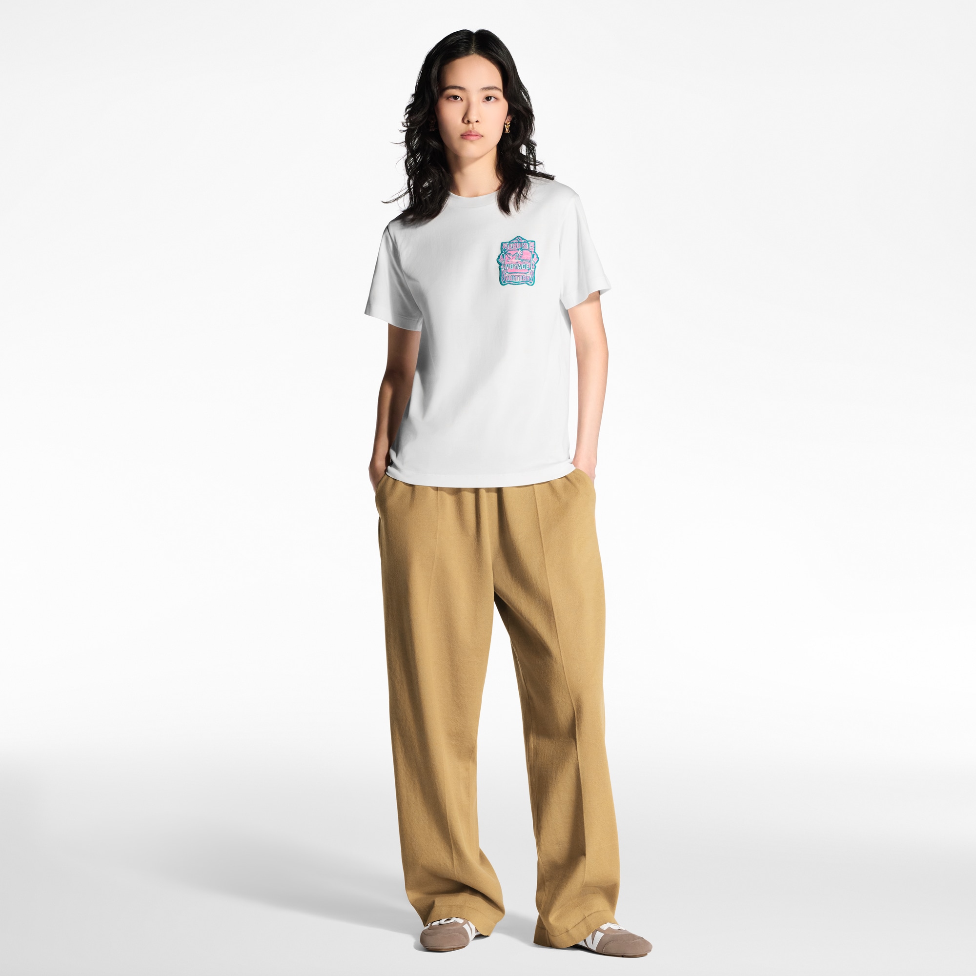 T-shirt con motivo di pappagallo  Donna Abbigliamento Camicie e T-Shirt | LOUIS VUITTON (Zoom prodotto)