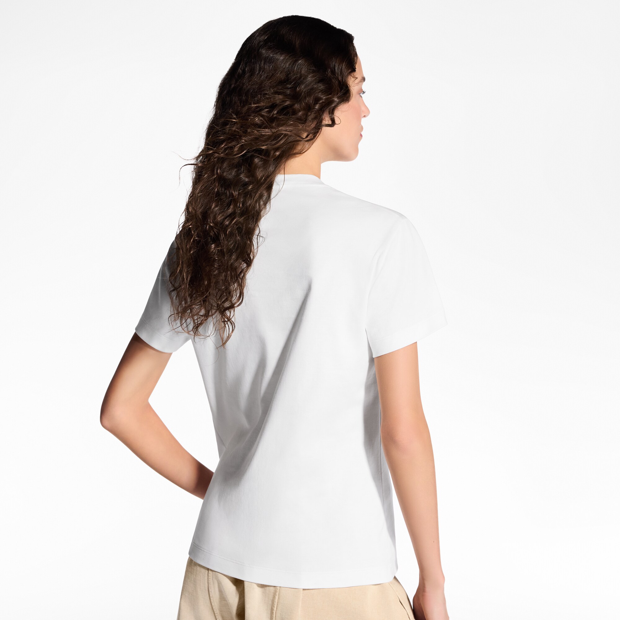 T-shirt con motivo di pappagallo stampato  Donna Abbigliamento Camicie e T-Shirt | LOUIS VUITTON (Zoom prodotto)