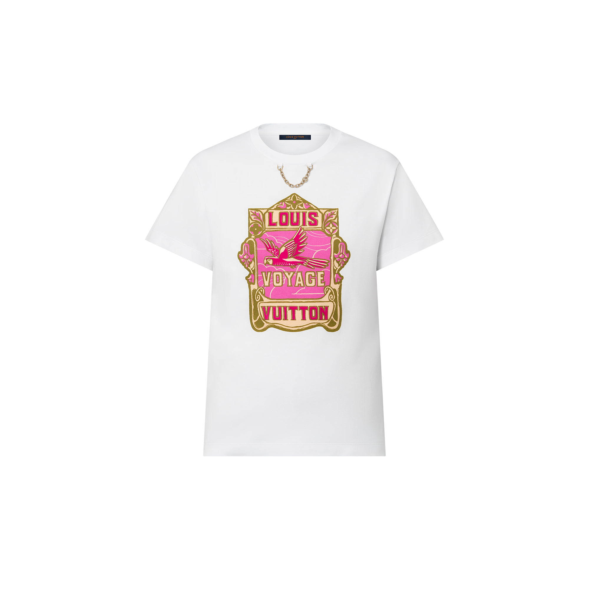 T-shirt con motivo di pappagallo stampato  Donna Abbigliamento Camicie e T-Shirt | LOUIS VUITTON (Zoom prodotto)