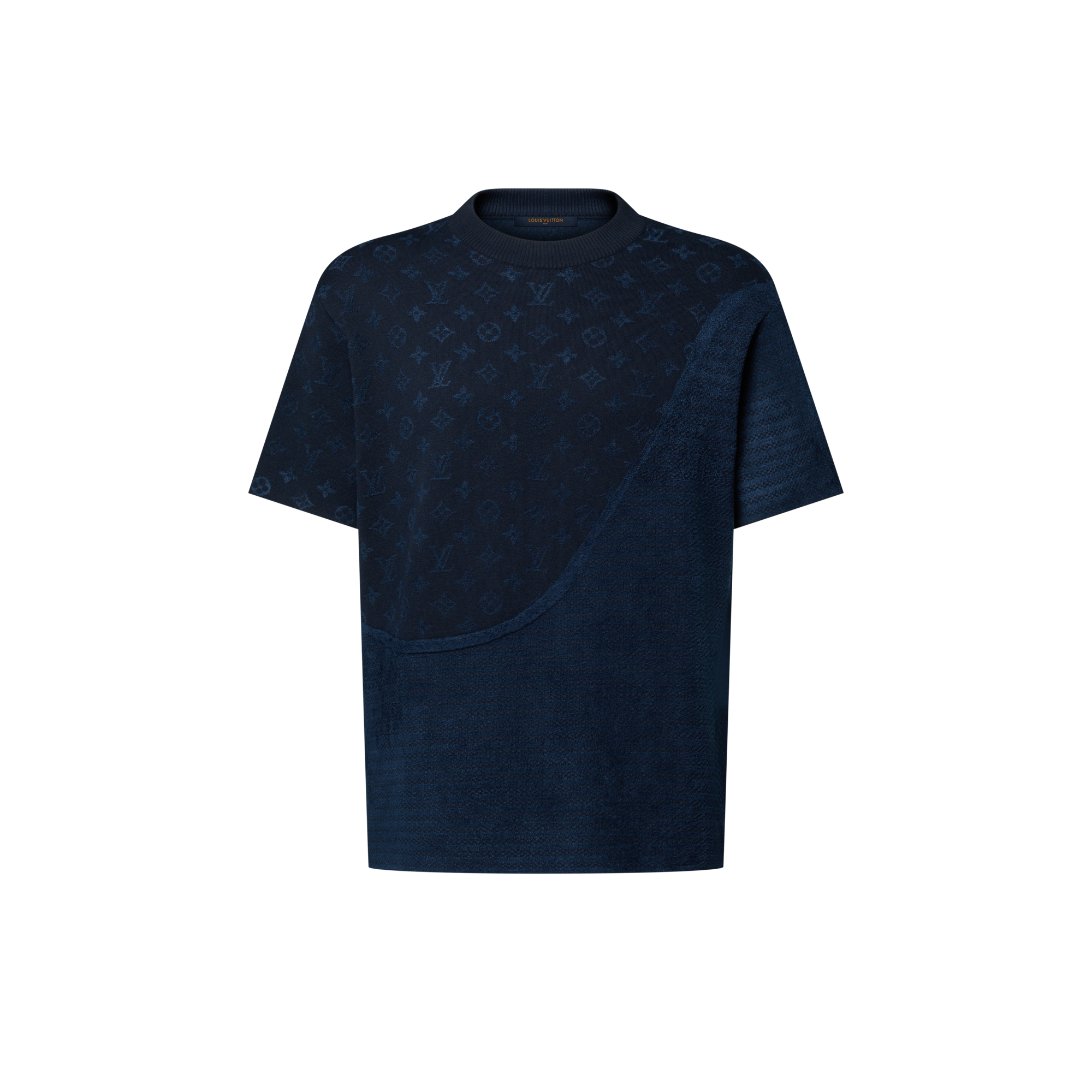 T-shirt con motivo grafico in trama jacquard  Uomo Abbigliamento Tutti i Capi di Abbigliamento | LOUIS VUITTON (Zoom prodotto)