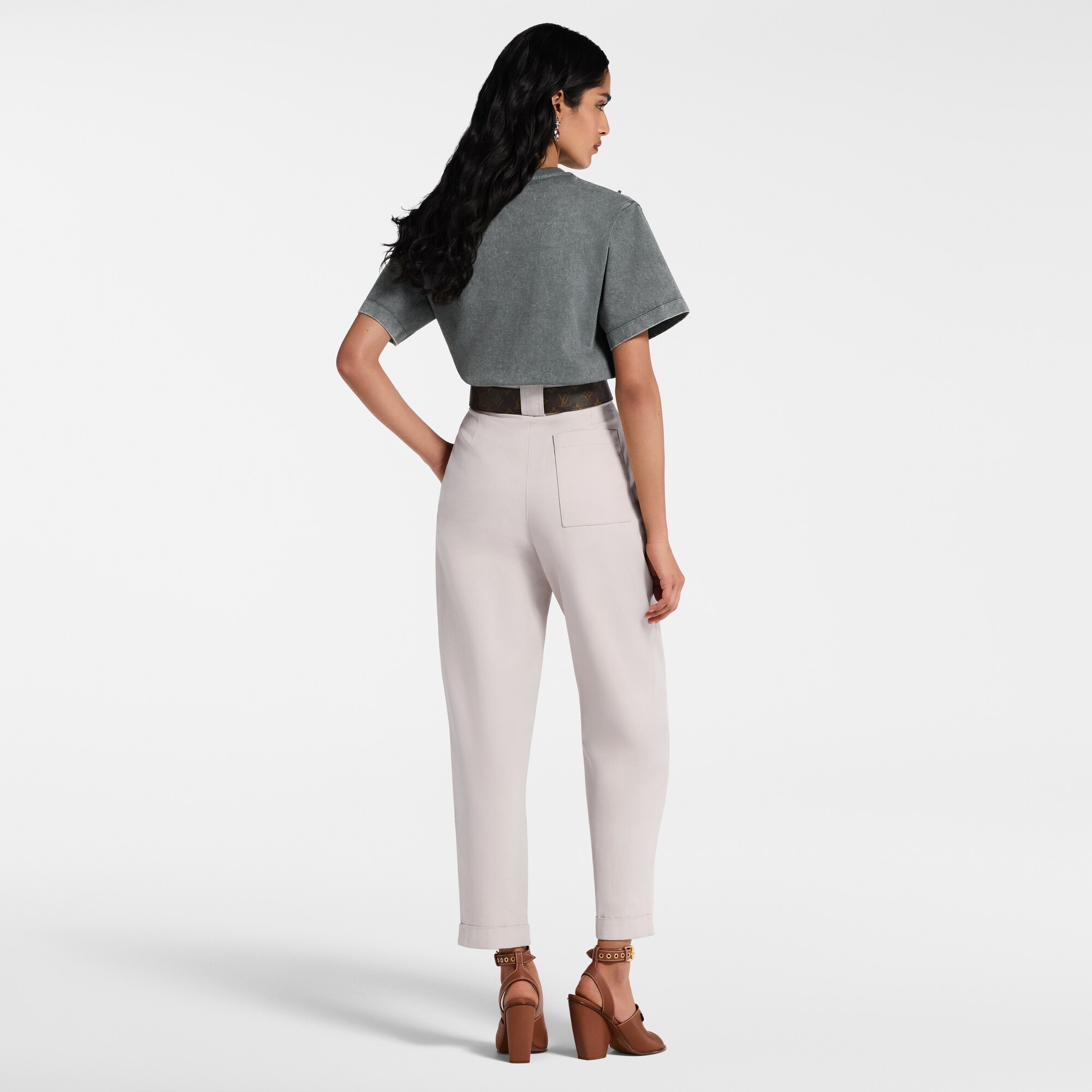 T-shirt con motivo in strass  Donna Abbigliamento Camicie e T-Shirt | LOUIS VUITTON (Zoom prodotto)