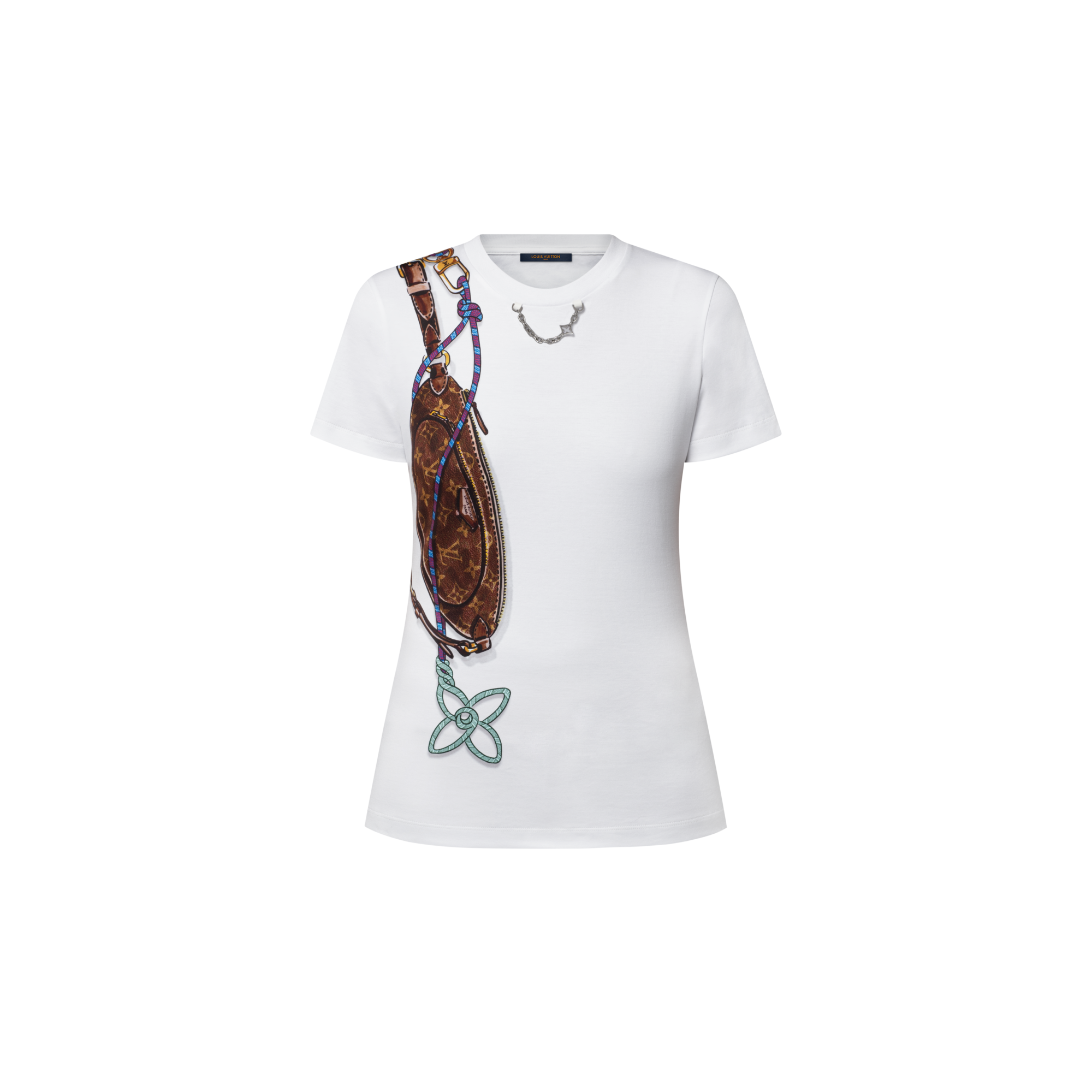 T-shirt con motivo Keepit stampato  Donna Abbigliamento Camicie e T-Shirt | LOUIS VUITTON (Zoom prodotto)