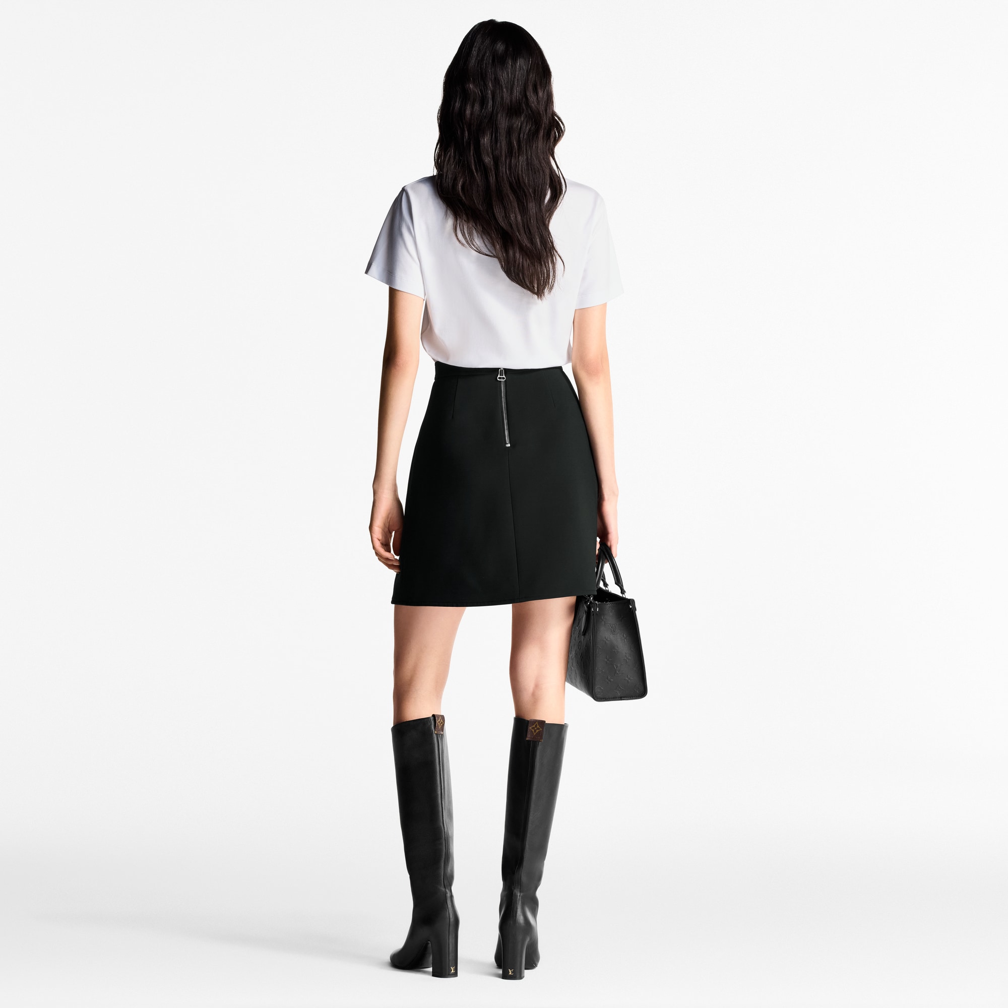 T-shirt con motivo LV Stamp  Donna Abbigliamento Camicie e T-Shirt | LOUIS VUITTON (Zoom prodotto)