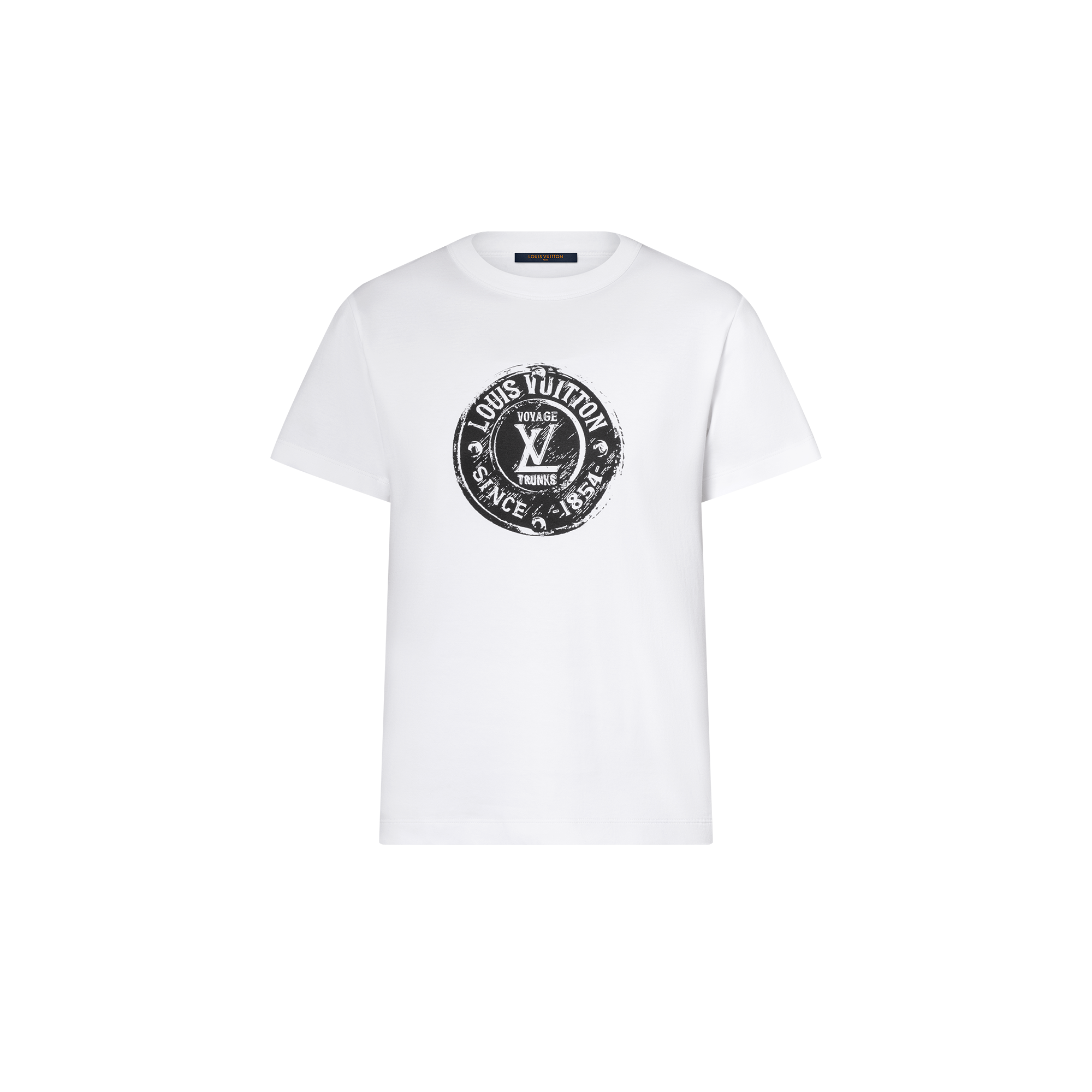 T-shirt con motivo LV Stamp  Donna Abbigliamento Camicie e T-Shirt | LOUIS VUITTON (Zoom prodotto)