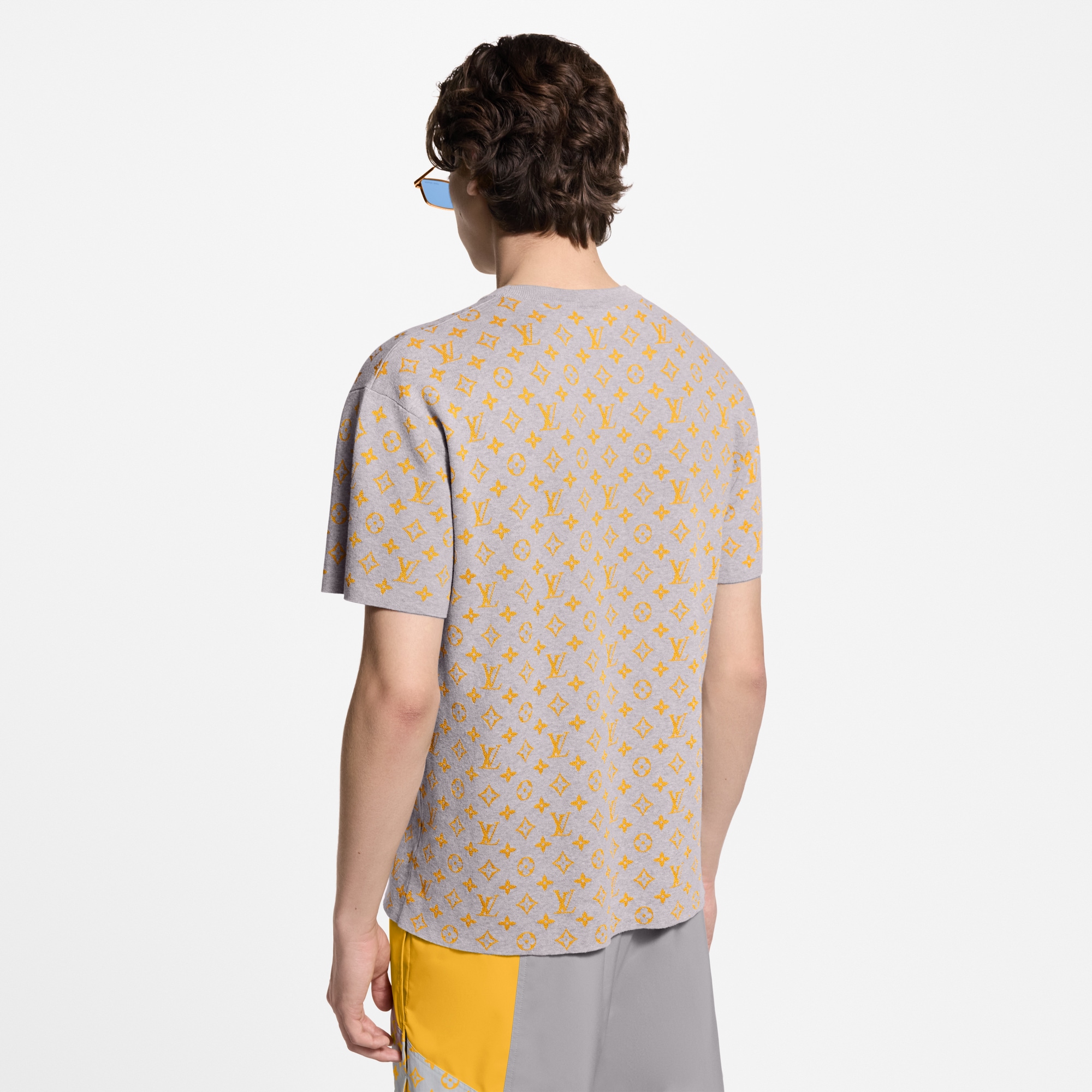 T-shirt con motivo Monogram  Uomo Abbigliamento Maglieria e Felpe | LOUIS VUITTON (Zoom prodotto)