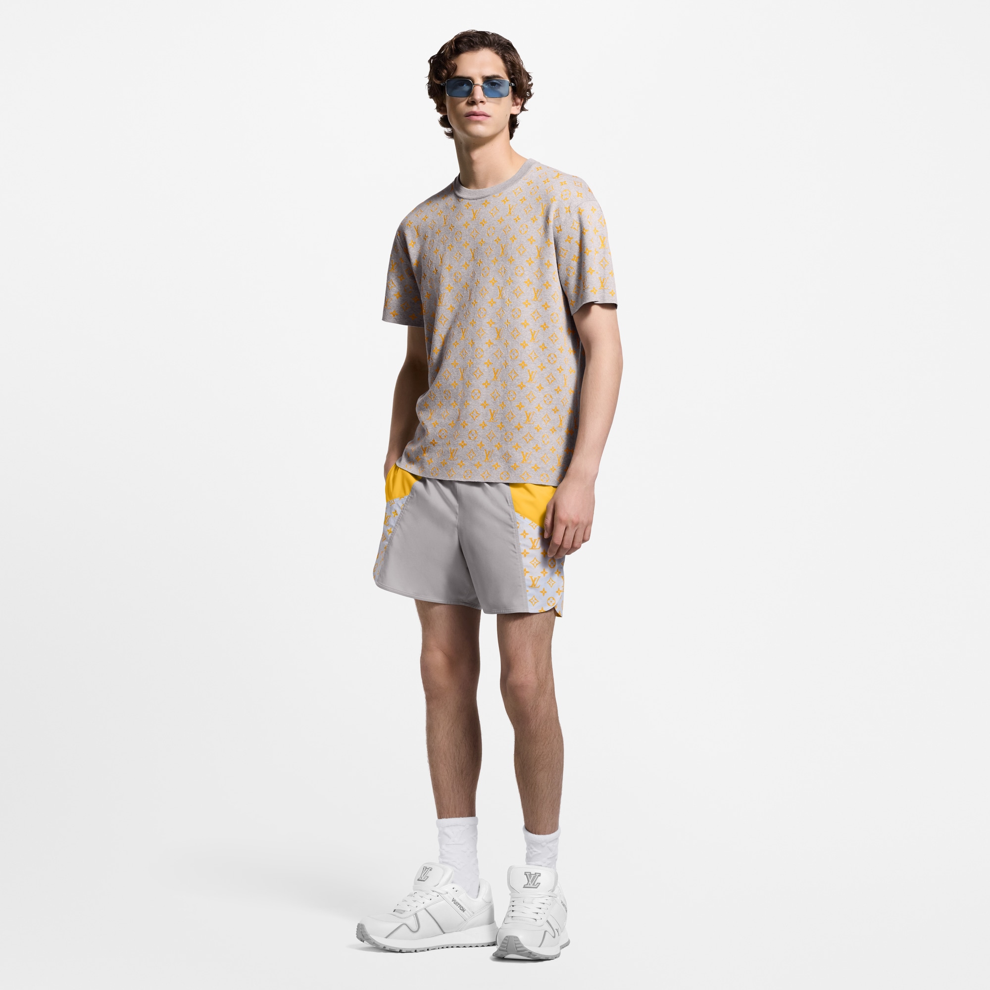 T-shirt con motivo Monogram  Uomo Abbigliamento Maglieria e Felpe | LOUIS VUITTON (Zoom prodotto)
