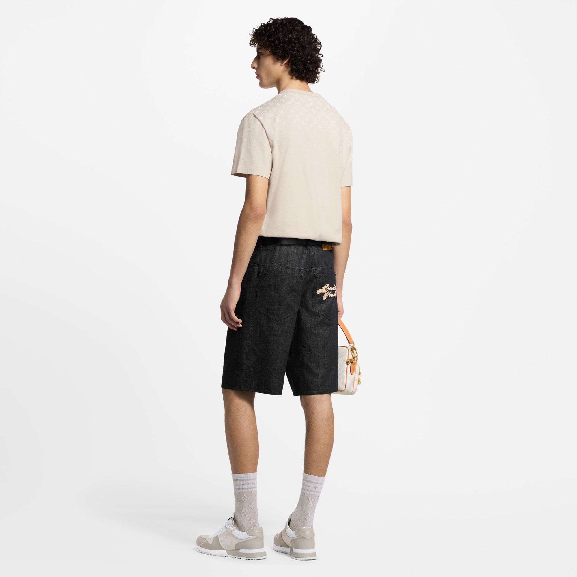 T-shirt con motivo Monogram Dégradé  Uomo Abbigliamento T-Shirt e Polo | LOUIS VUITTON (Zoom prodotto)