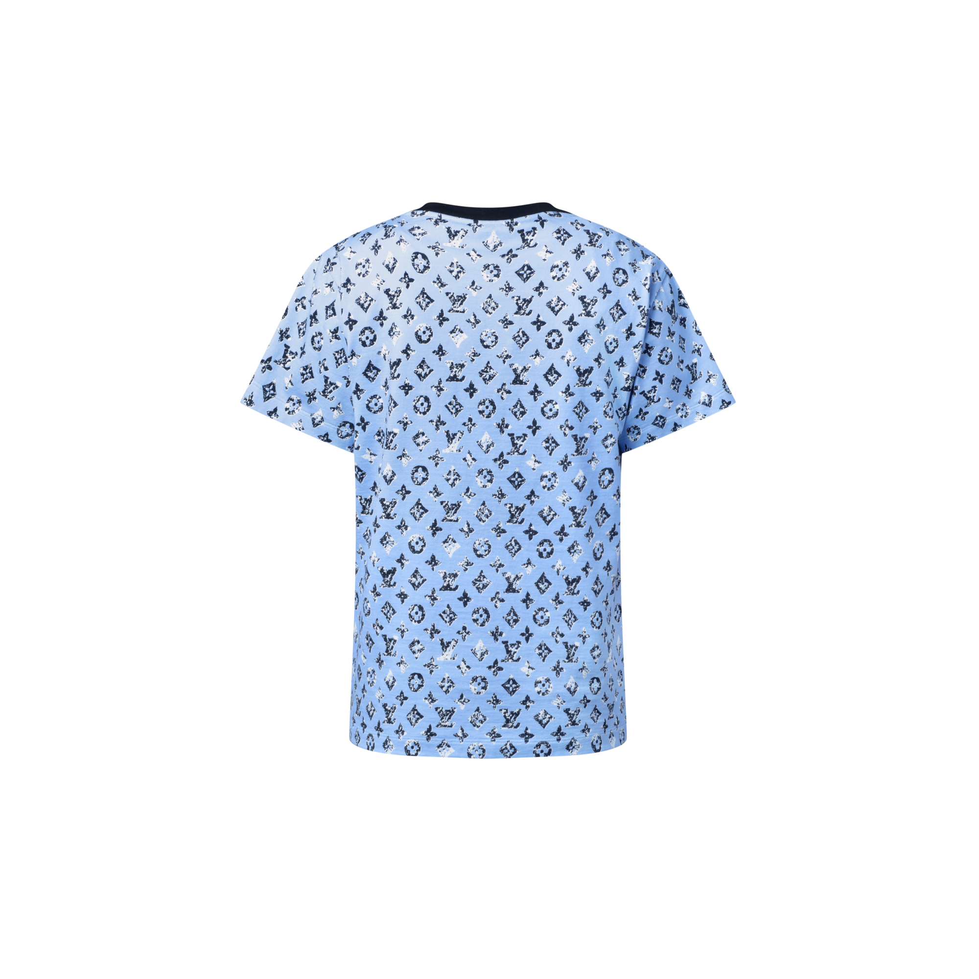 T-shirt con motivo Monogram in stile grafico  Donna Abbigliamento Camicie e T-Shirt | LOUIS VUITTON (Zoom prodotto)