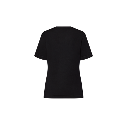 T-shirt con motivo Monogram sulla tasca Donna Abbigliamento Camicie e T-Shirt | LOUIS VUITTON (Zoom prodotto)