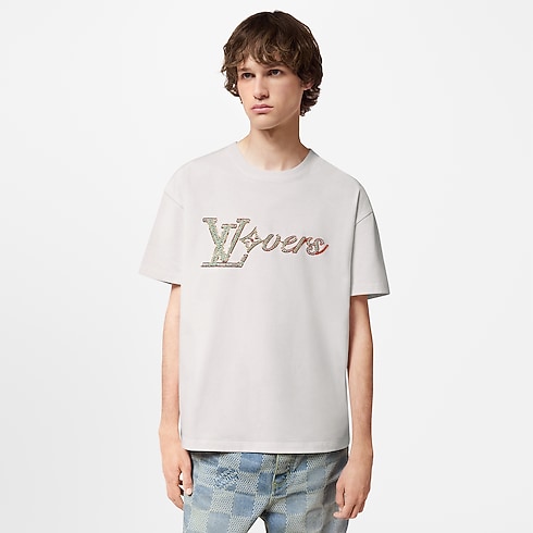 T-shirt con ricamo Uomo Abbigliamento T-Shirt e Polo | LOUIS VUITTON (Zoom prodotto)