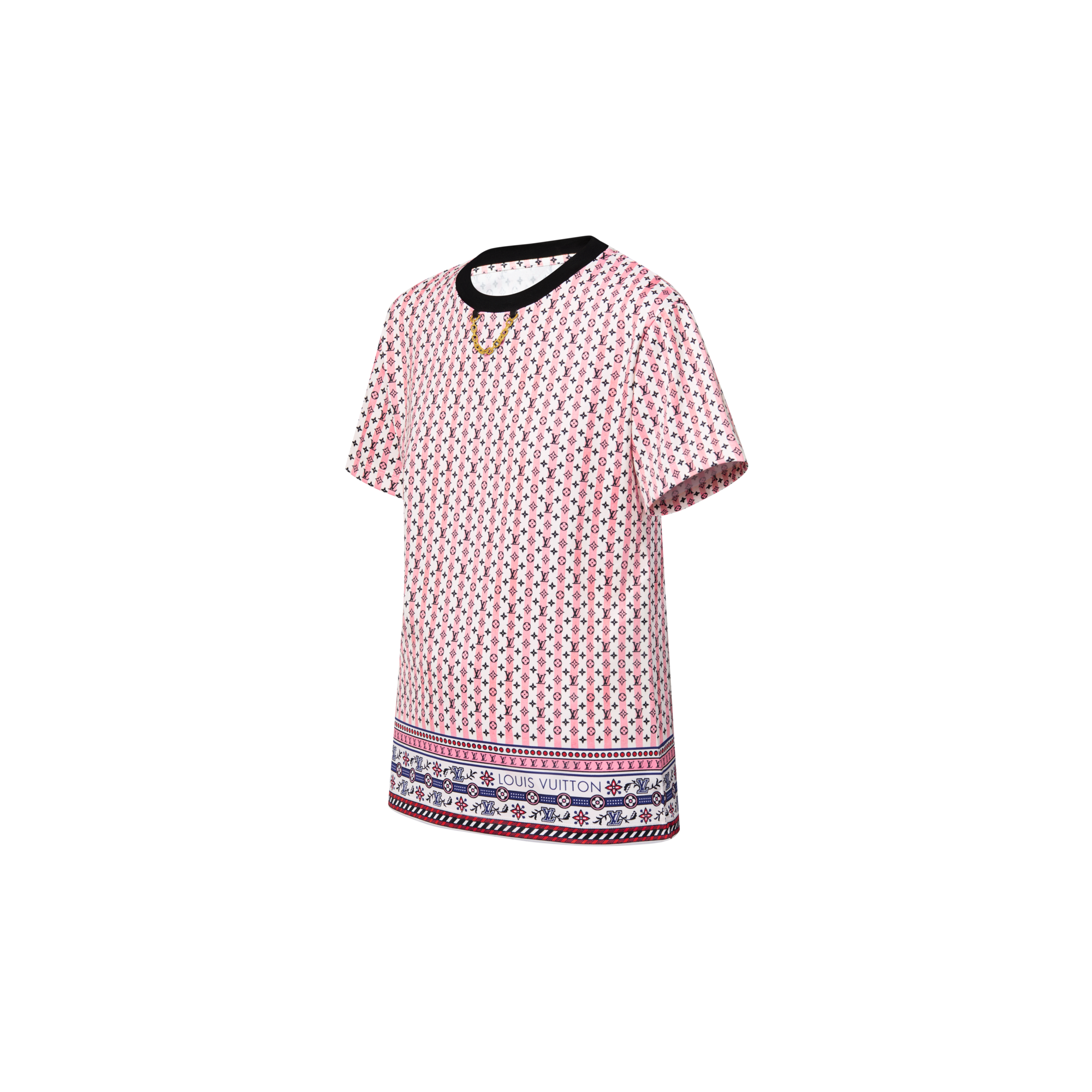 T-shirt con stampa Scarf  Donna Abbigliamento Camicie e T-Shirt | LOUIS VUITTON (Zoom prodotto)